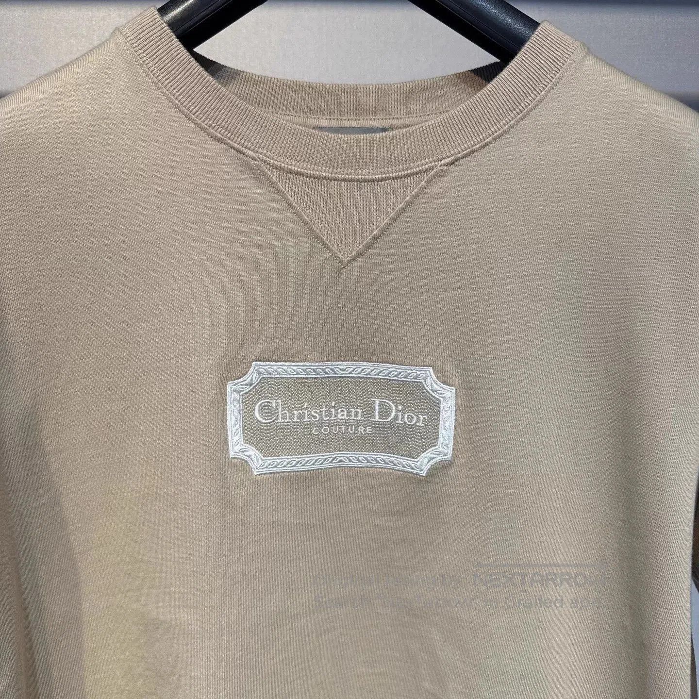 Dior Beige Short-Sleeve T-Shirt Size L. Size US L / EU 52-54 / 3 - 3 Thumbnail