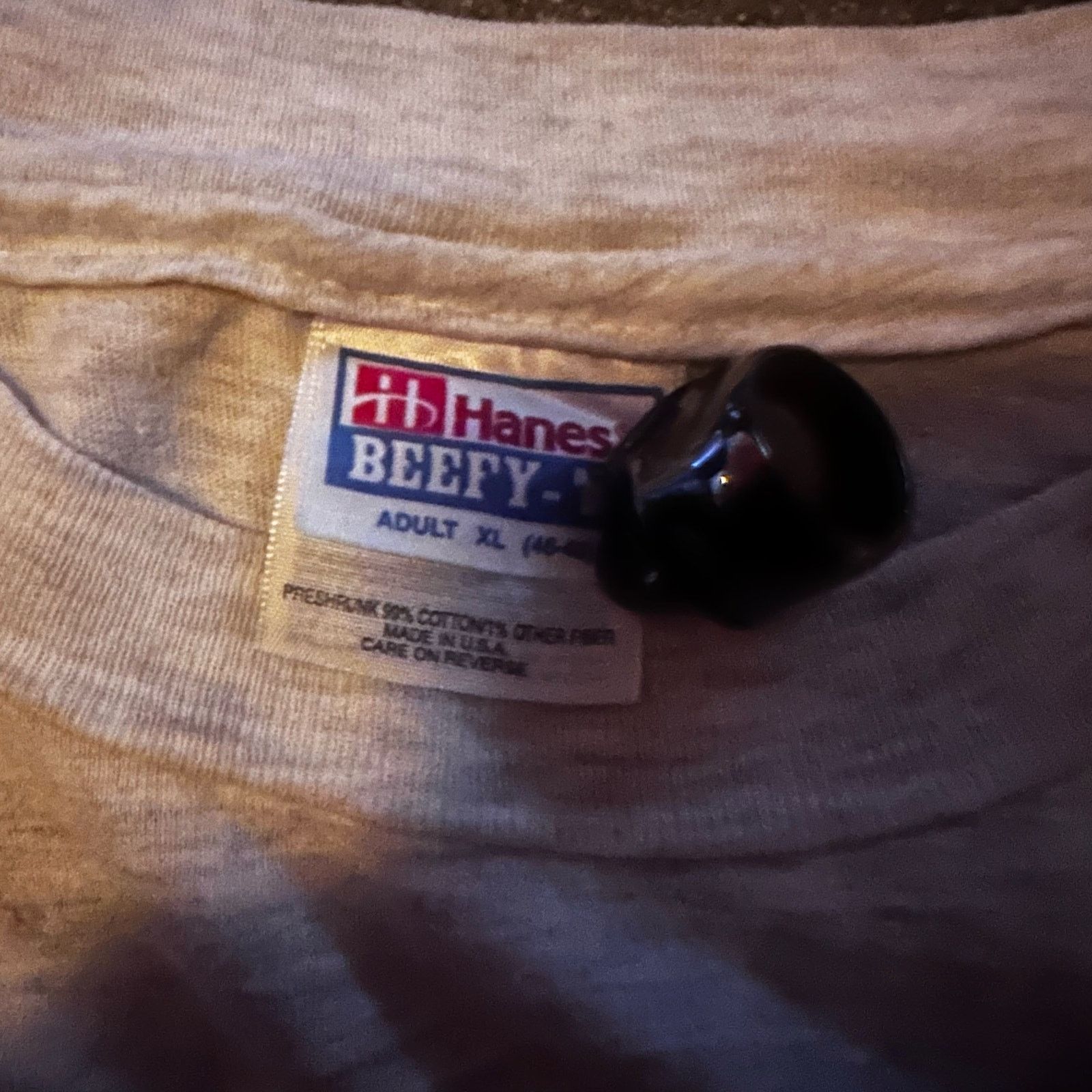 Hanes Vintage 90s Single Stitch Team Usa Cycle Graphic Tee Shirt Size US XL / EU 56 / 4 - 2 Thumbnail
