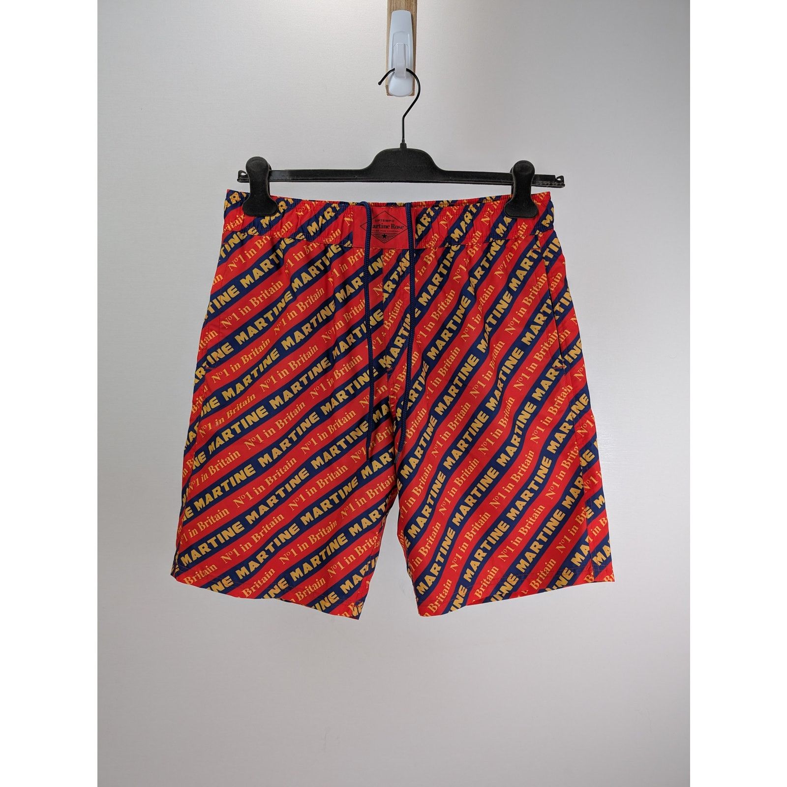Martine Rose o1rshd1 Men's Shorts in Red/Blue Size US 30 / EU 46 - 1 Thumbnail