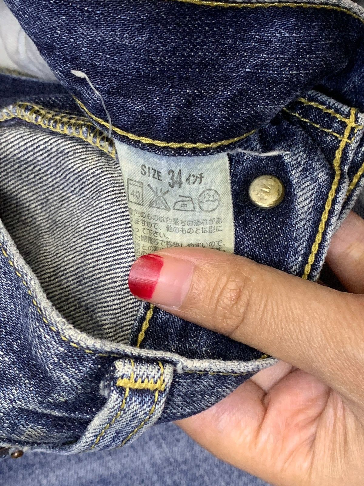 Levi's Vintage 90s Levis 502 Faded Wash Distressed Baggy Jeans Size US 32 / EU 48 - 10 Thumbnail