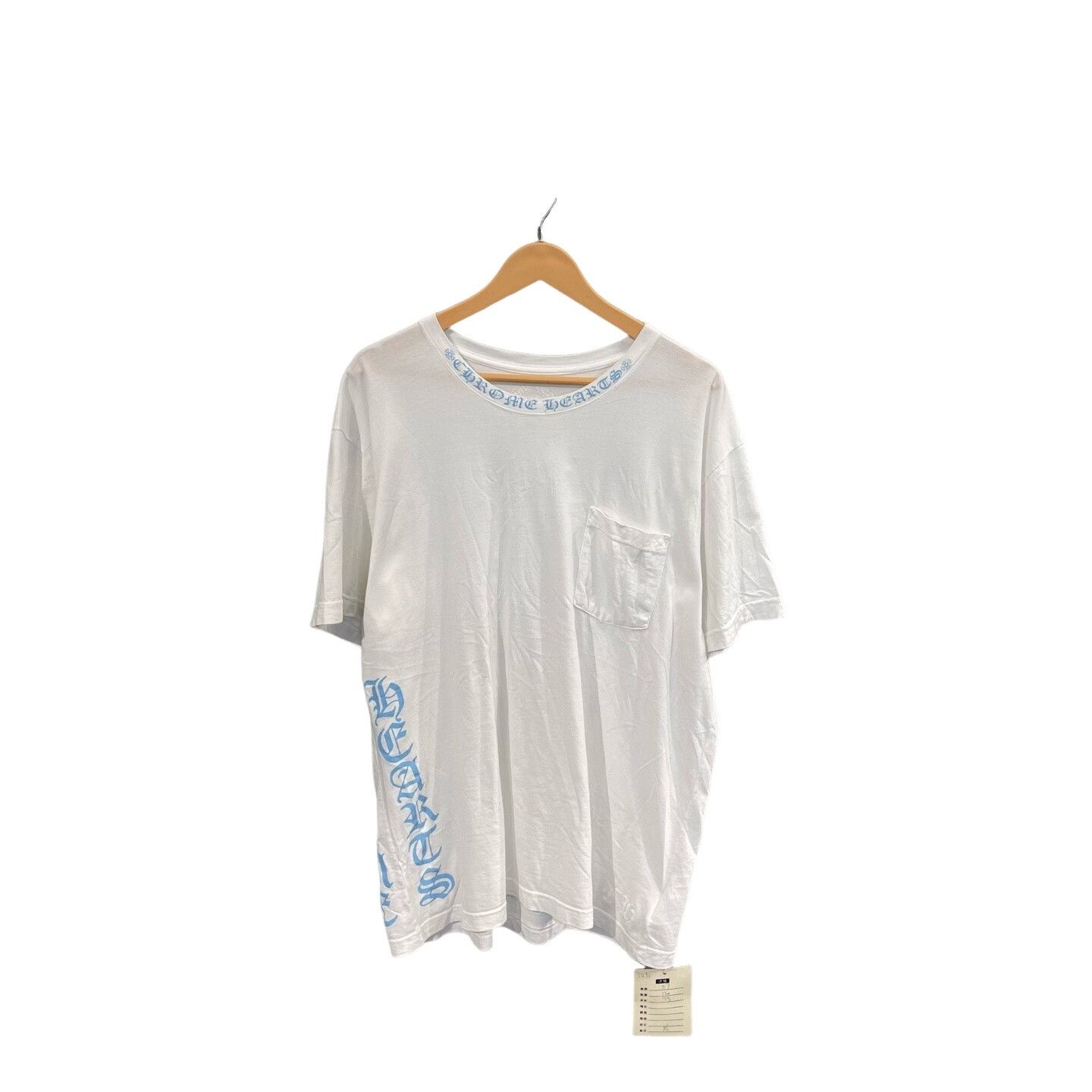 Chrome Hearts Chrome Hearts Blue Script Side Print T-Shirt XL Size US XL / EU 56 / 4 - 1 Thumbnail