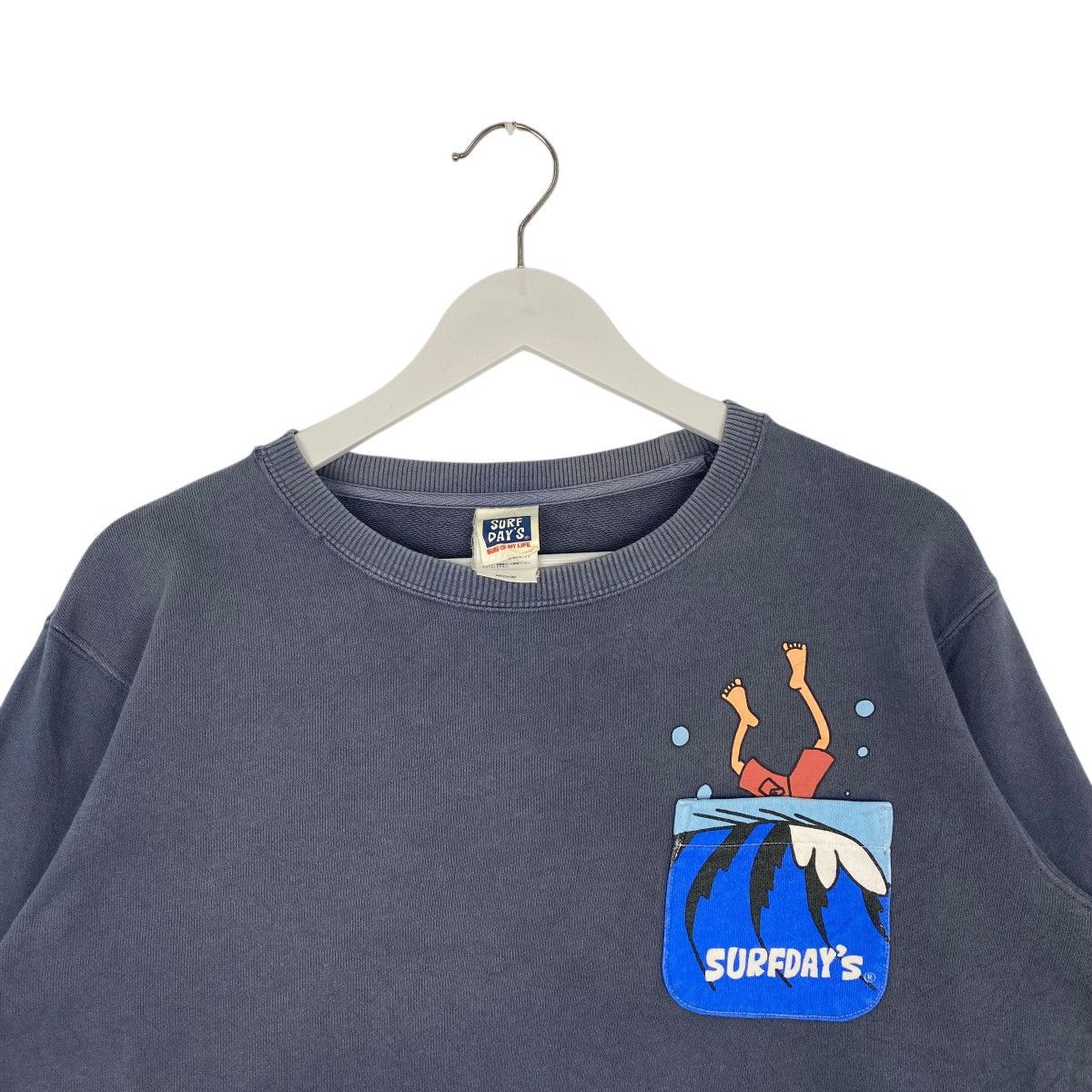 Other Vintage Surf Day’s Sweatshirt Crewneck Pullover Jumper SizeM Size US M / EU 48-50 / 2 - 4 Thumbnail