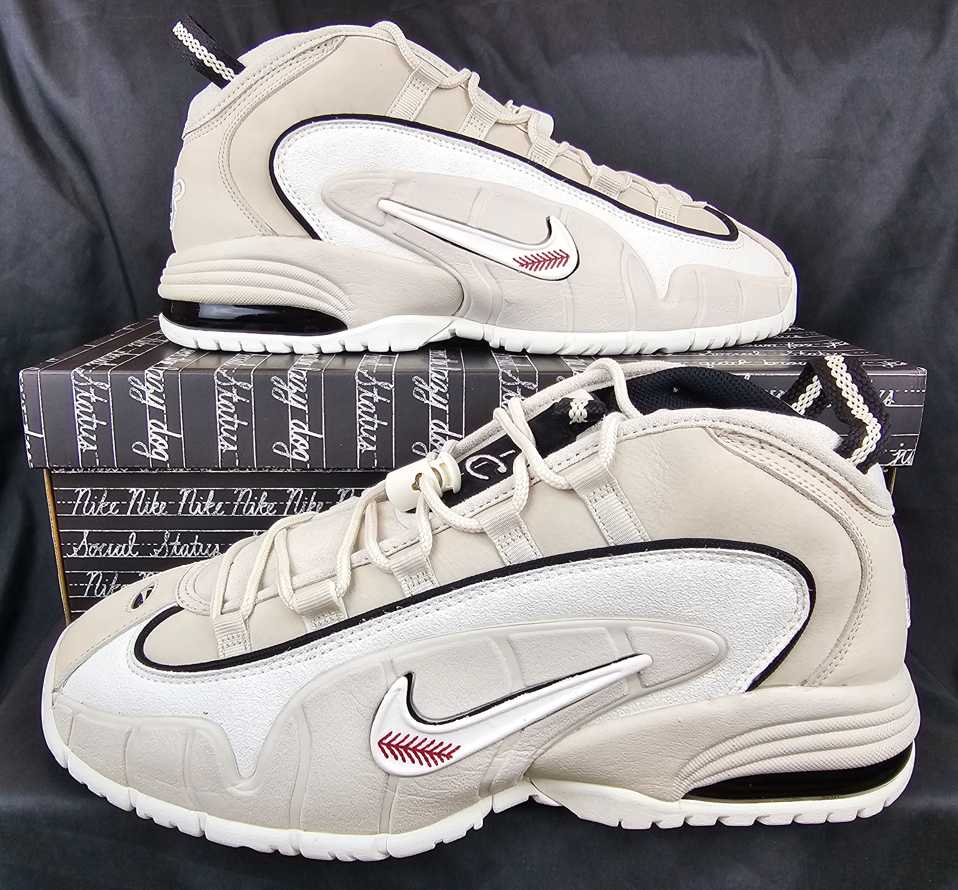 Nike × Social Status Social Status x Nike Air Max Penny 1 Recess Desert Sand Size US 13 / EU 46 - 2 Thumbnail