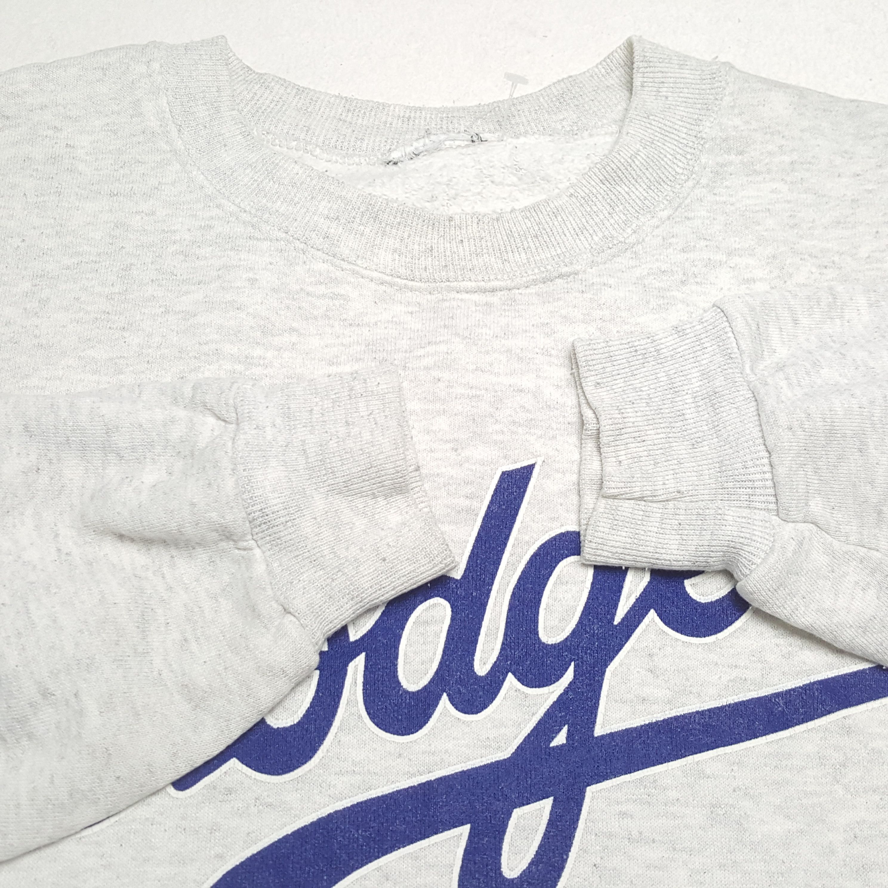 MLB × Vintage Vintage 90's DODGERS NOMO 16 Baseball Team MLB Sweatshirts Size US XL / EU 56 / 4 - 9 Thumbnail