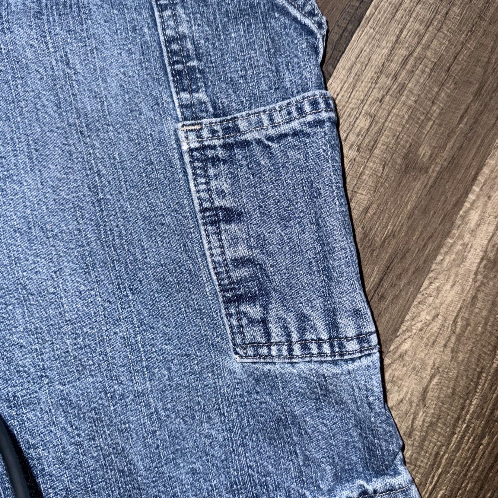 Wrangler VINTAGE Wrangler Jorts Bermuda Shorts Men 36 Blue Carpenter 90s Size US 36 / EU 52 - 6 Thumbnail