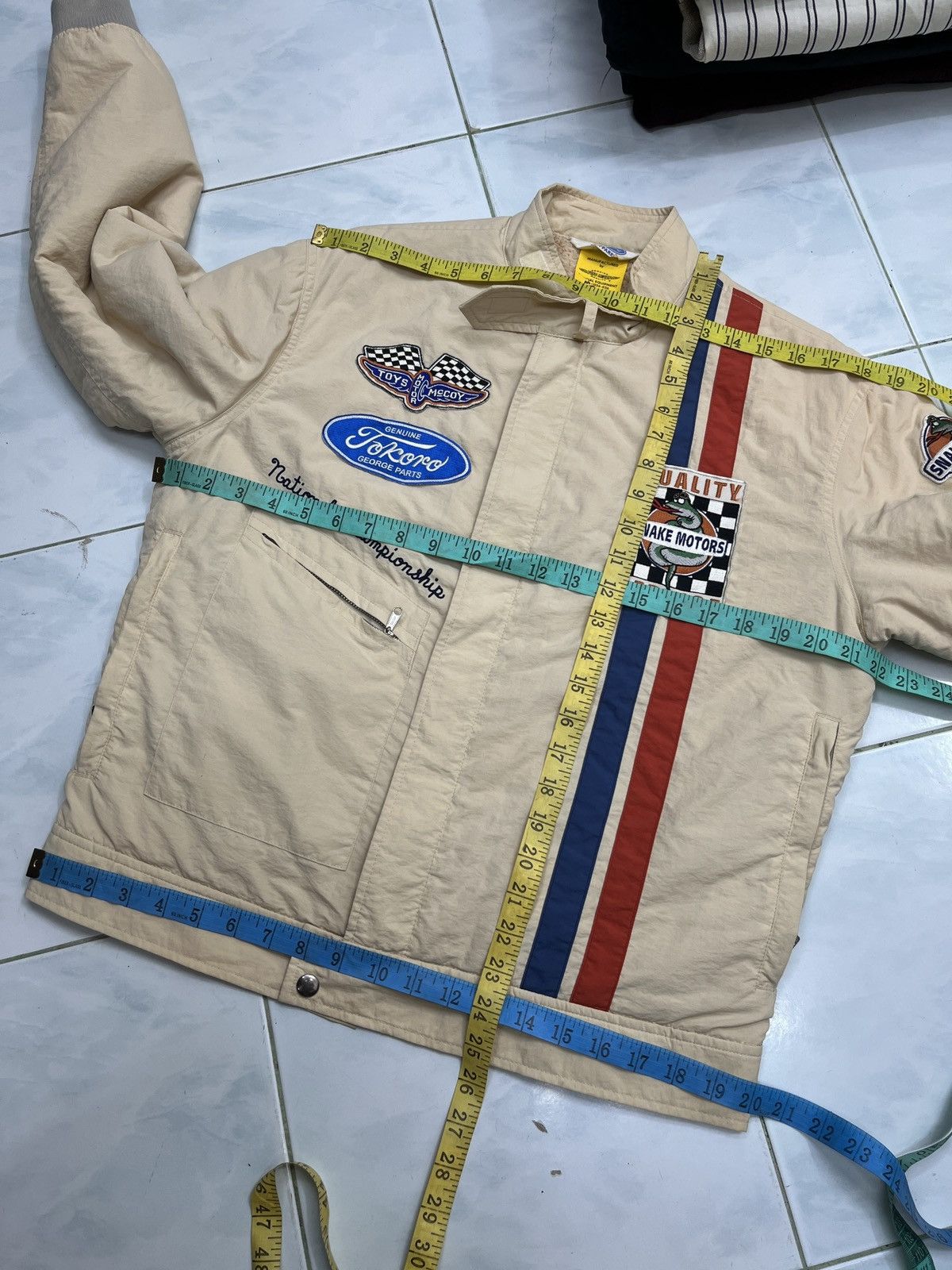 The Real McCoy's 🔥🔥🔥ARCHIVE TOYS MCCOY SNAKE MOTORS RACING TEAM JACKET Size US M / EU 48-50 / 2 - 20 Thumbnail