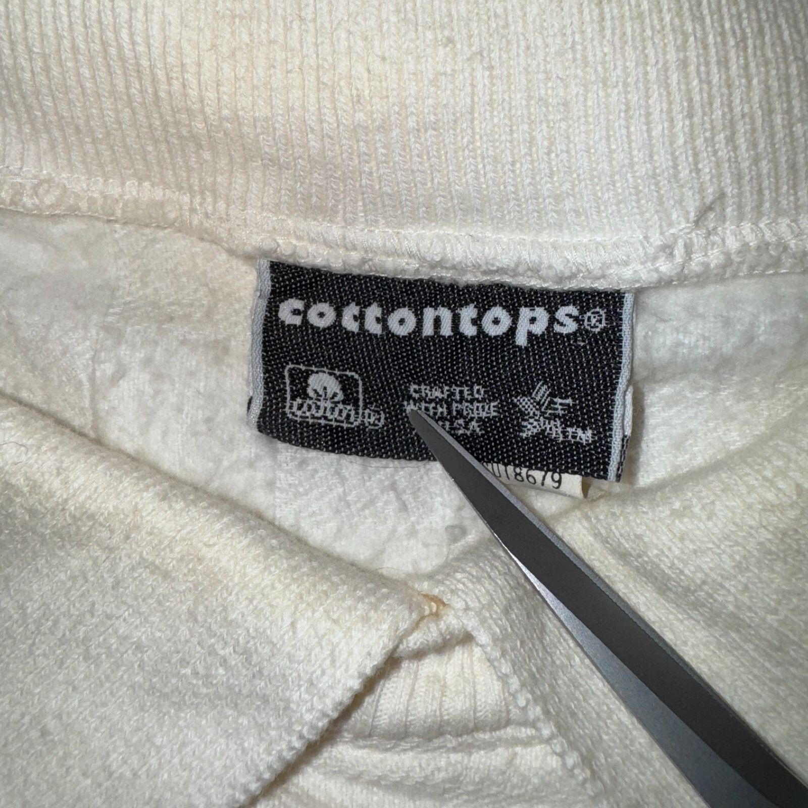 Other Vintage 90s CottonTops Long Beach Textured Collared Sweatshi Size US XL / EU 56 / 4 - 4 Thumbnail