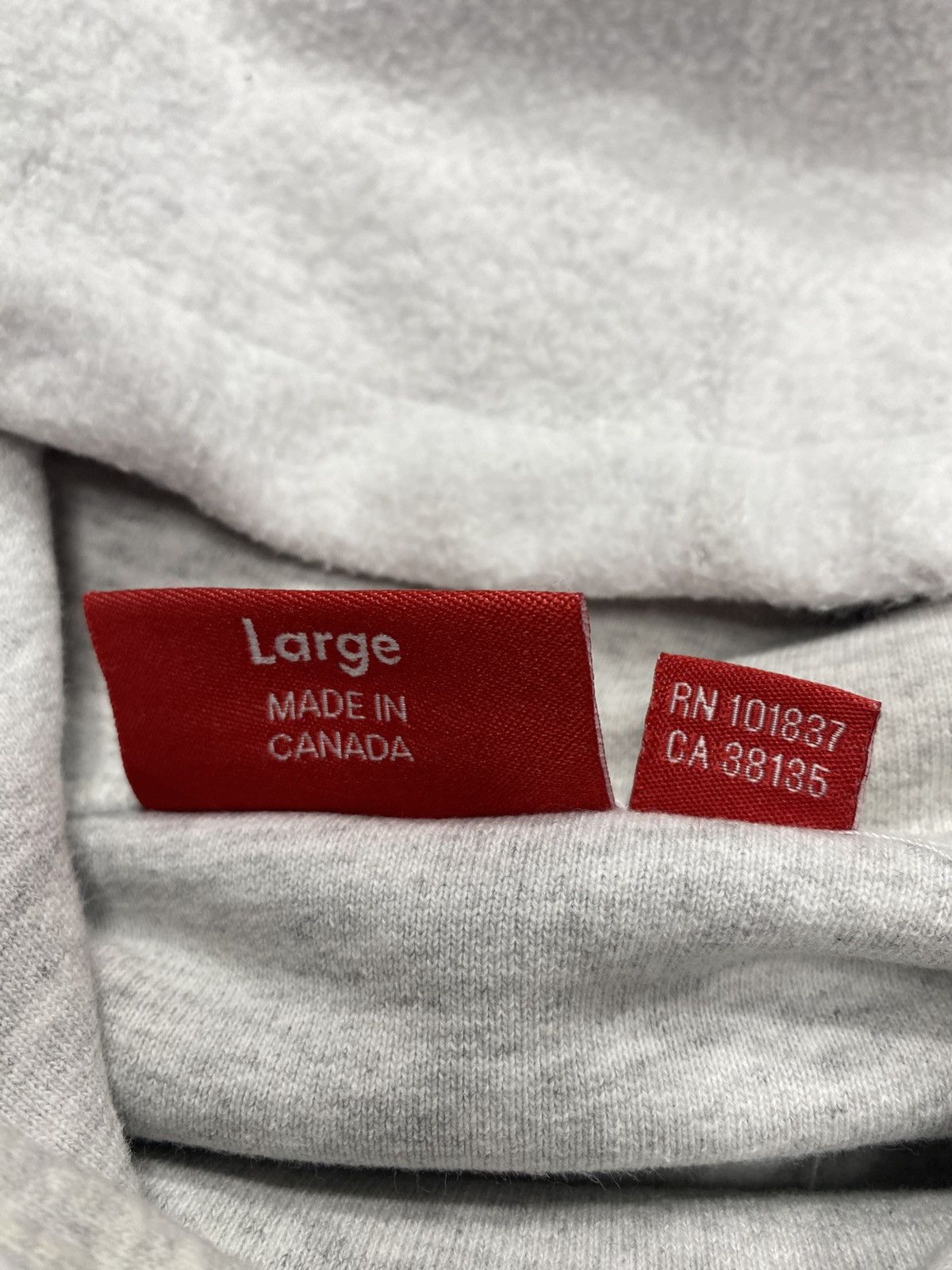 Supreme Supreme Reverse Fleece Hooded Sweatshirt (SS18) Size US L / EU 52-54 / 3 - 4 Thumbnail