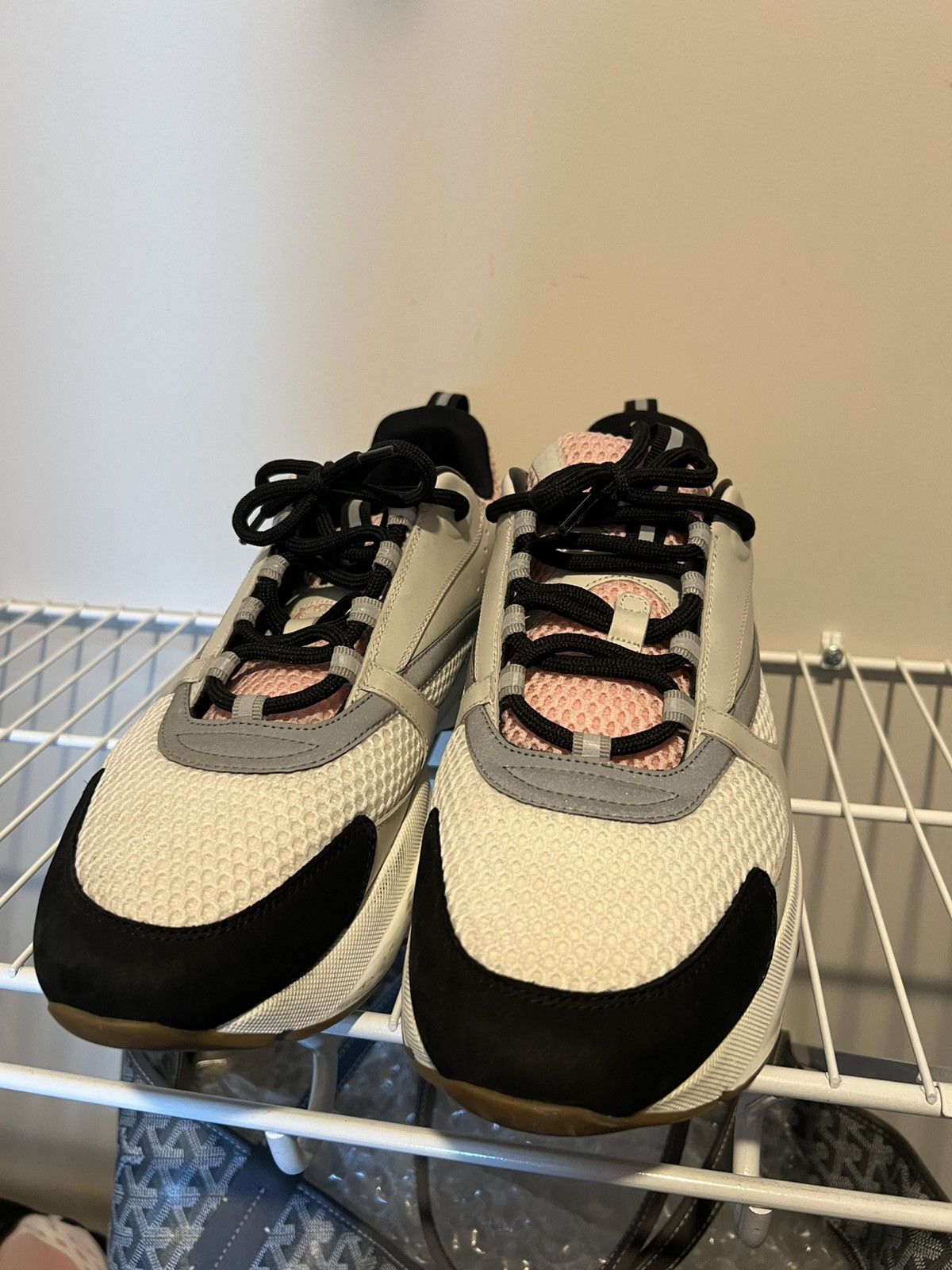 Dior Dior B22 Pale Pink Grey Size US 12 / EU 45 - 2 Thumbnail