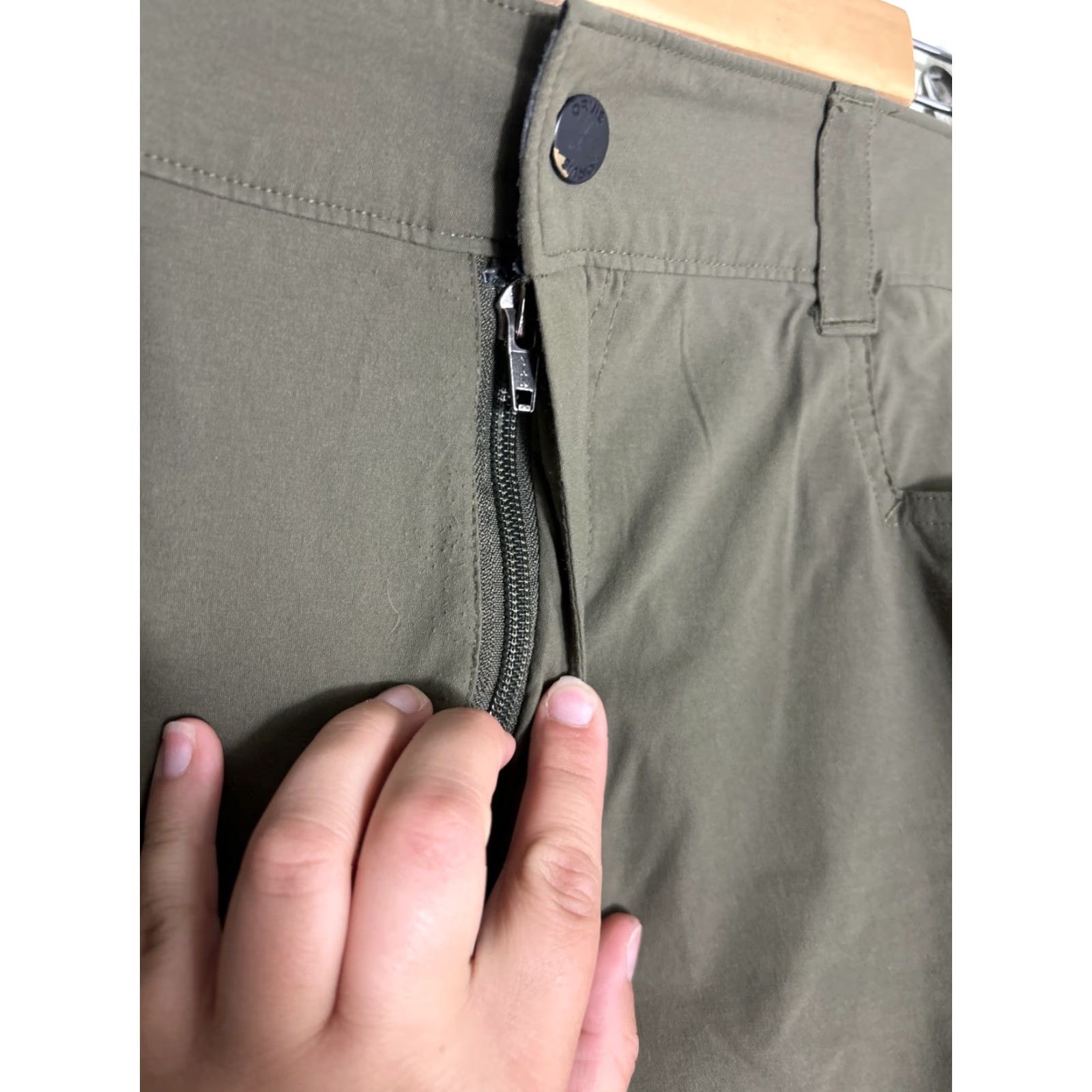 Orvis Orvis Mens Cargo Shorts Olive Green 36x9 Regular Nylon Green Cargo Mens Size 36 XD Size US 36 / EU 52 - 6 Thumbnail