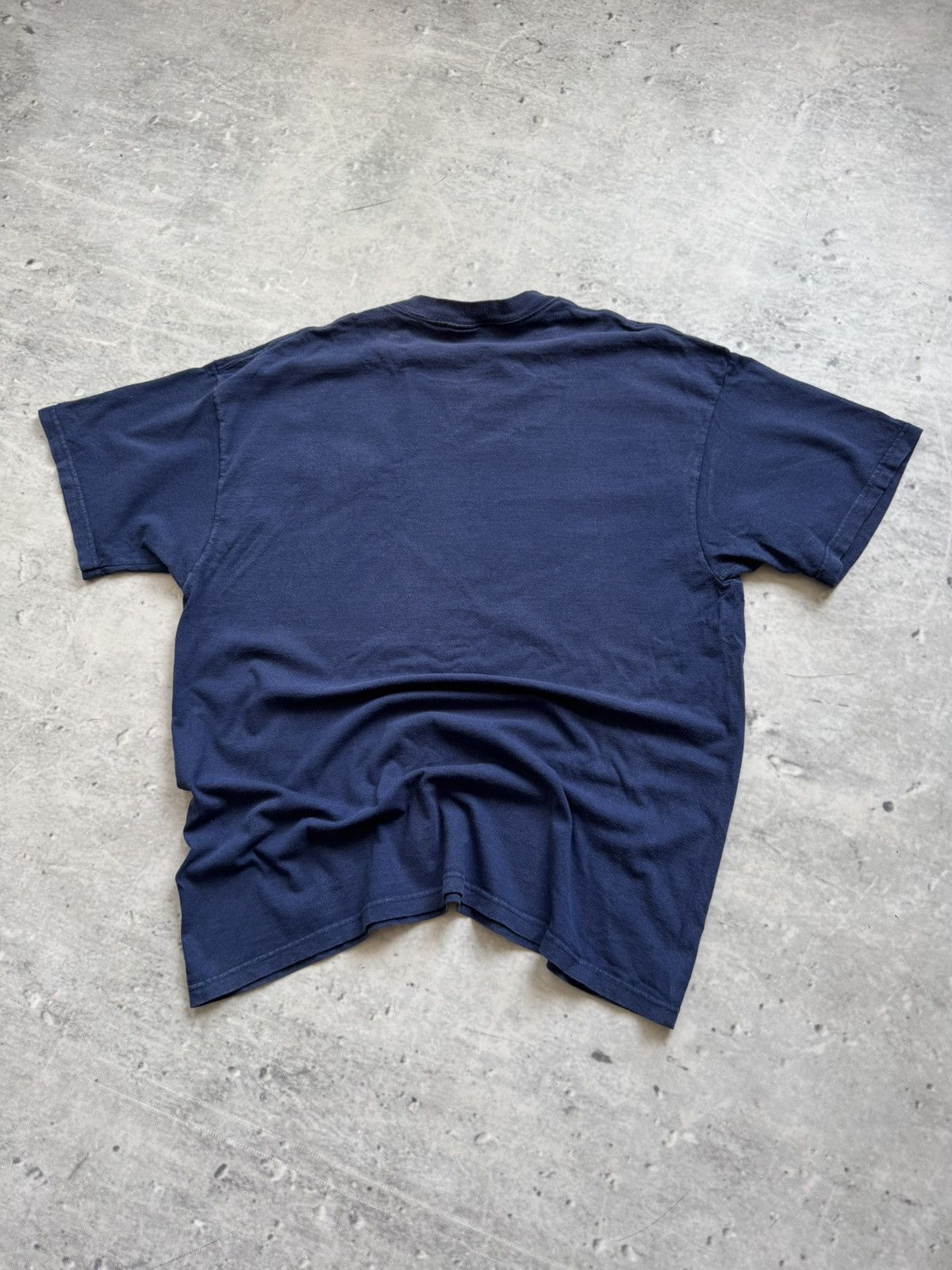 Nike Vintage Nike 90s blue tee Size US L / EU 52-54 / 3 - 4 Thumbnail