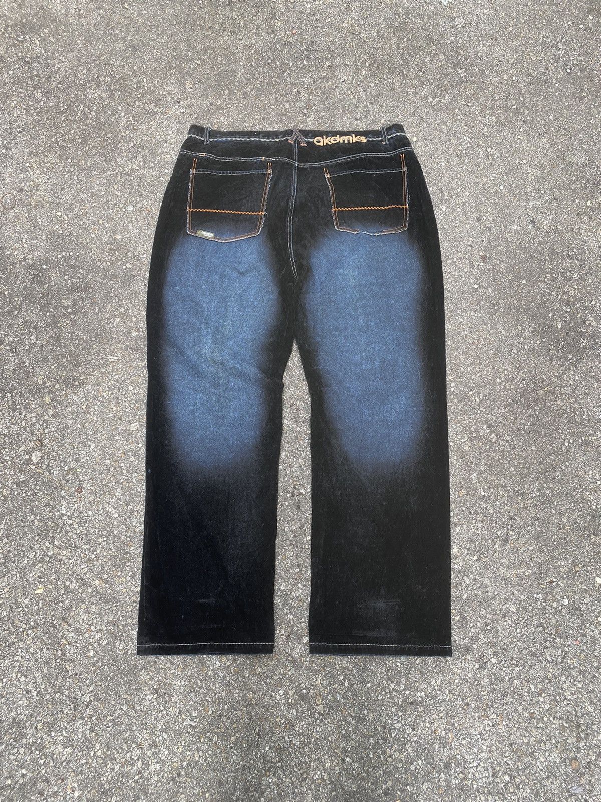 Akademiks Crazy Vintage Y2K Akademiks Baggy Jeans Faded Denim Size US 42 / EU 58 - 9 Thumbnail