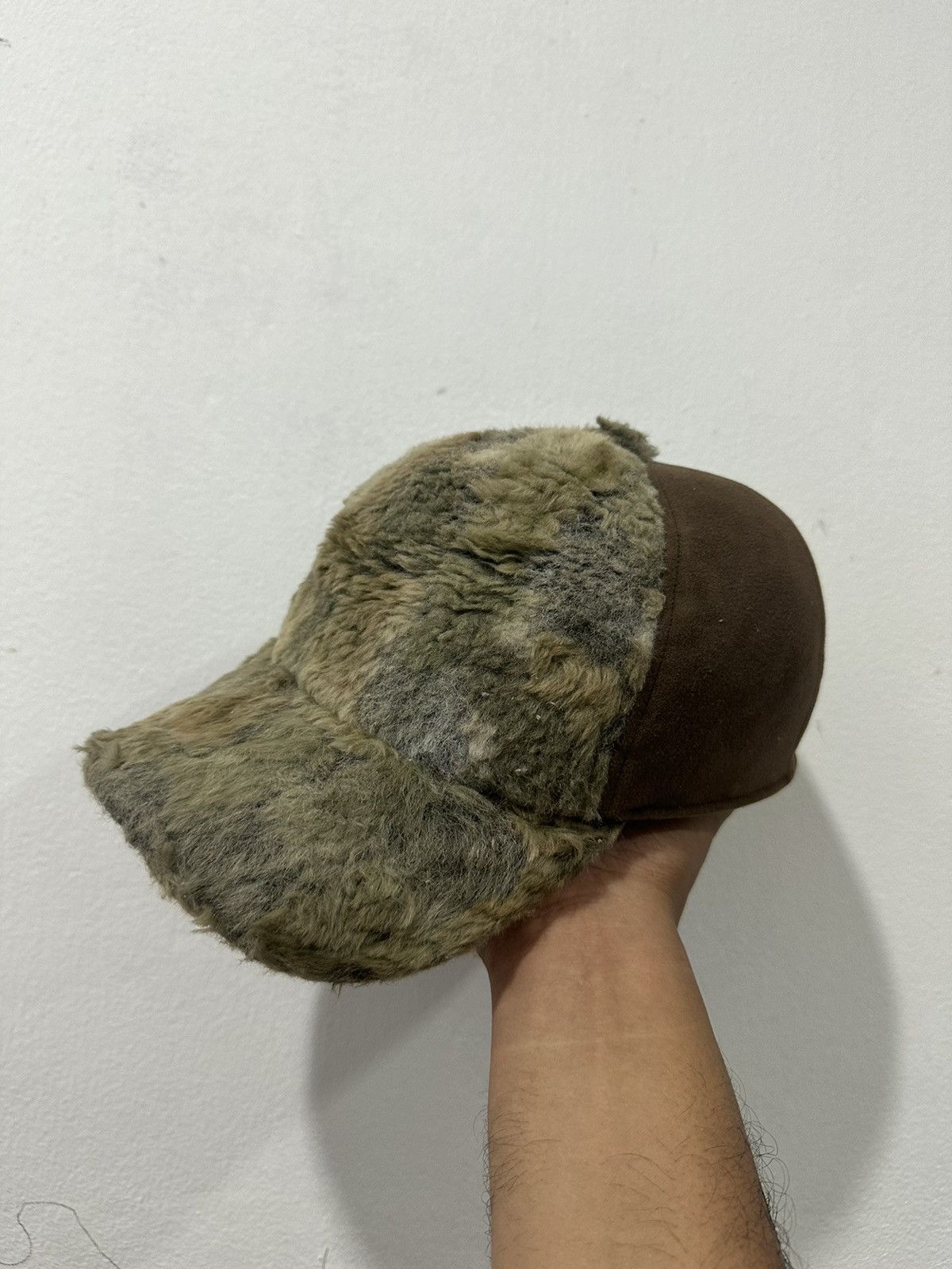 Japanese Brand VTG Shearling Grace Baseball Hat Size ONE SIZE - 1 Thumbnail