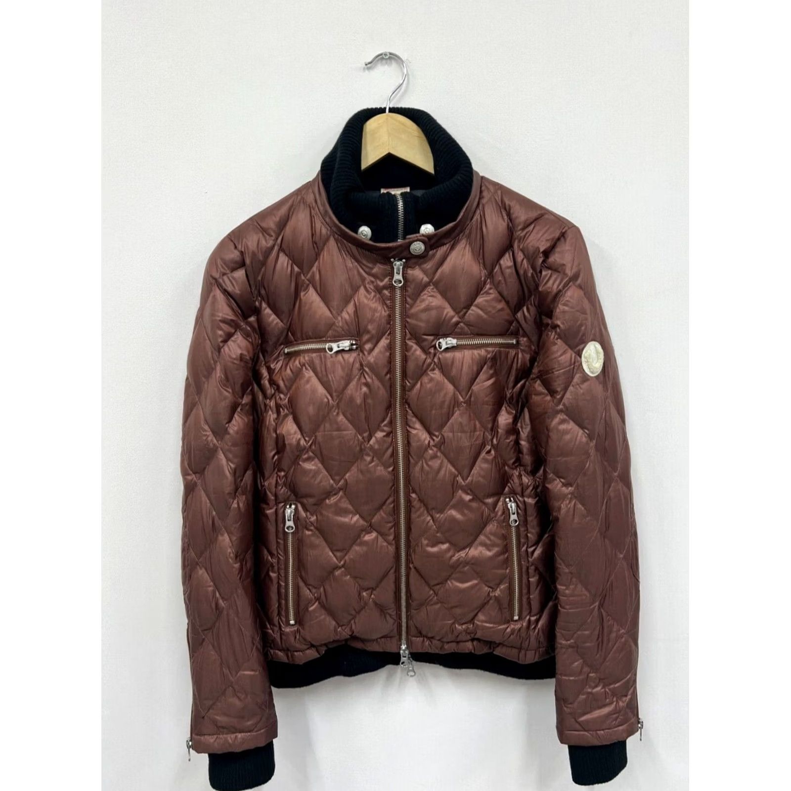 True Religion True Religion Quilted Down Puffer Jacket Womens Size M Brown Size M / US 6-8 / IT 42-44 - 2 Thumbnail
