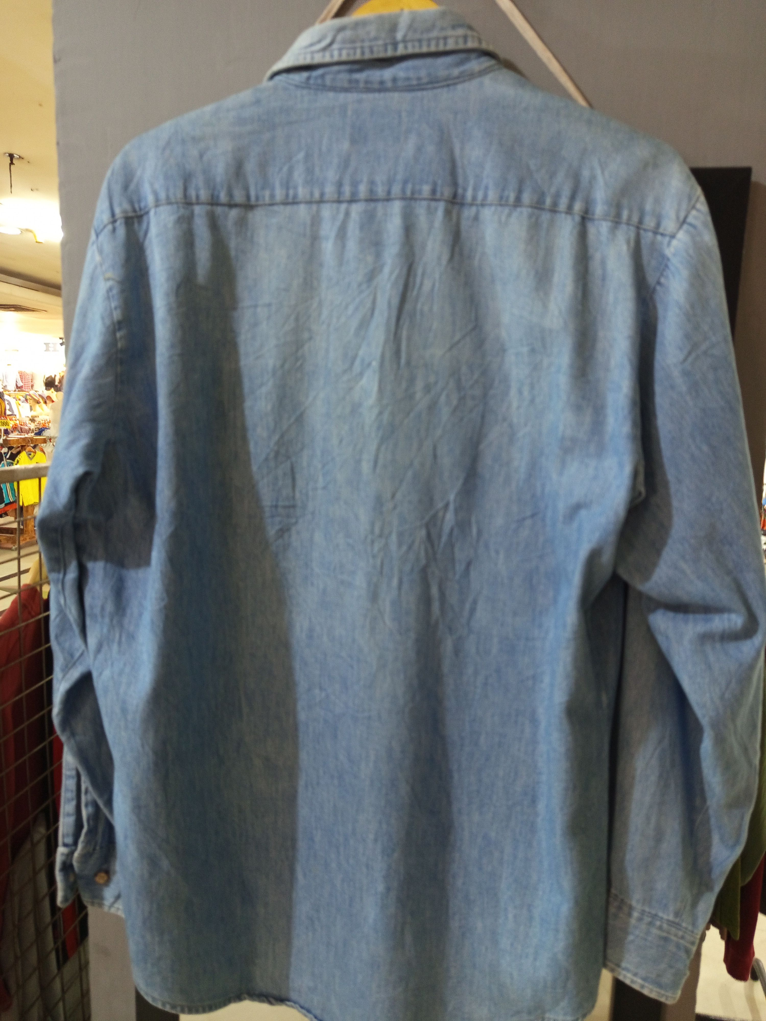 JCPenney 1970s BIG MAC Chambray Work Shirt Jc Penney Size US M / EU 48-50 / 2 - 5 Thumbnail