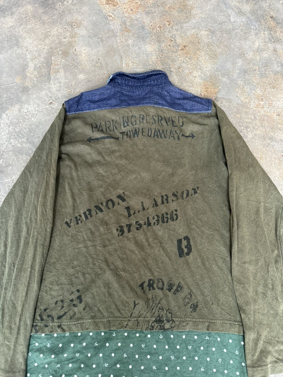 Hysteric Glamour Lime.Inc Pacthworck RRL Ralphlauren Style Shirt Size US L / EU 52-54 / 3 - 4 Thumbnail