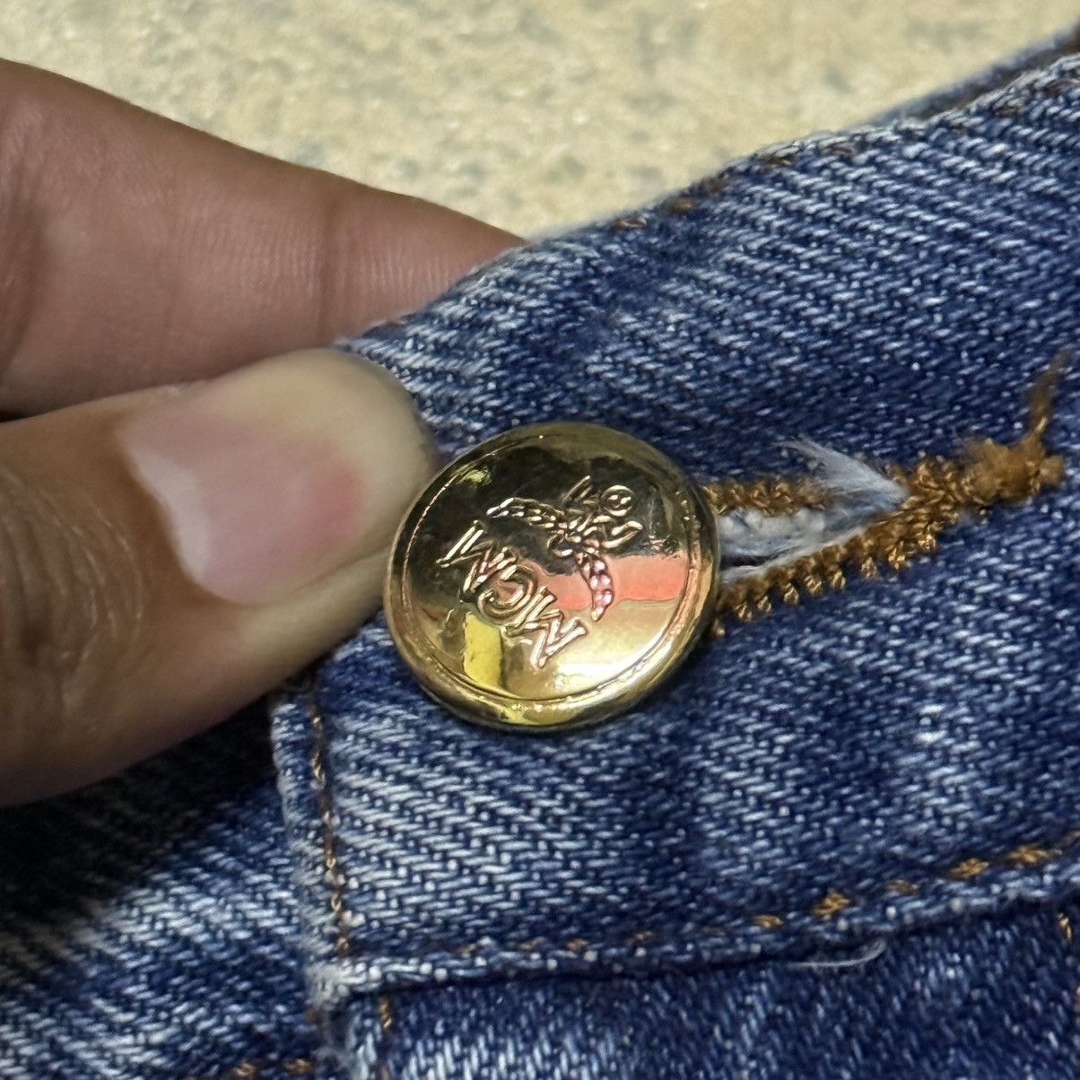 MCM MCM Big Logo Denim Jeans Size US 29 - 6 Thumbnail