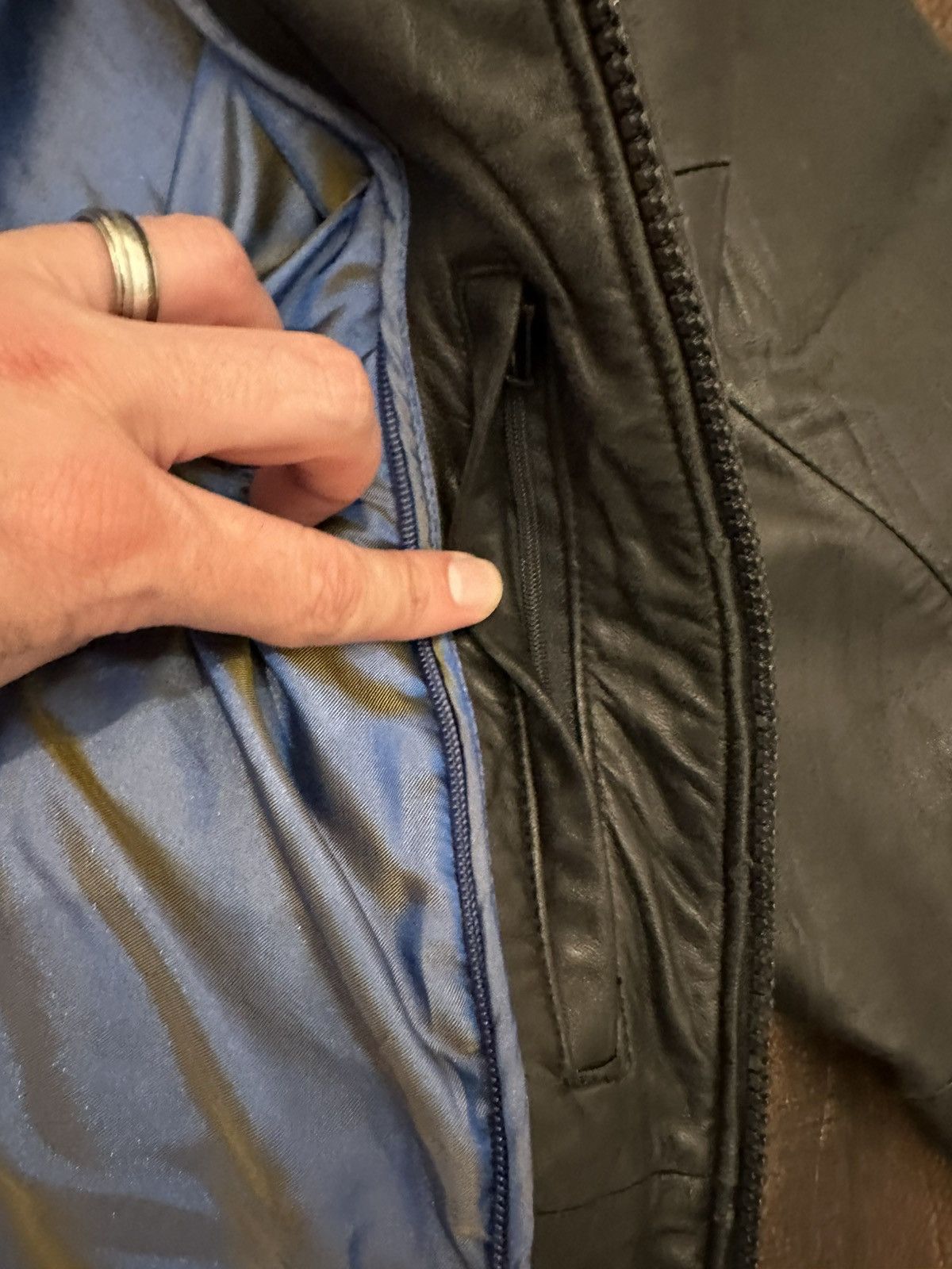 Wilsons Leather VTG Wilsons Leather Pelle Studio Leather Bomber Jacket-Large Size US L / EU 52-54 / 3 - 17 Thumbnail