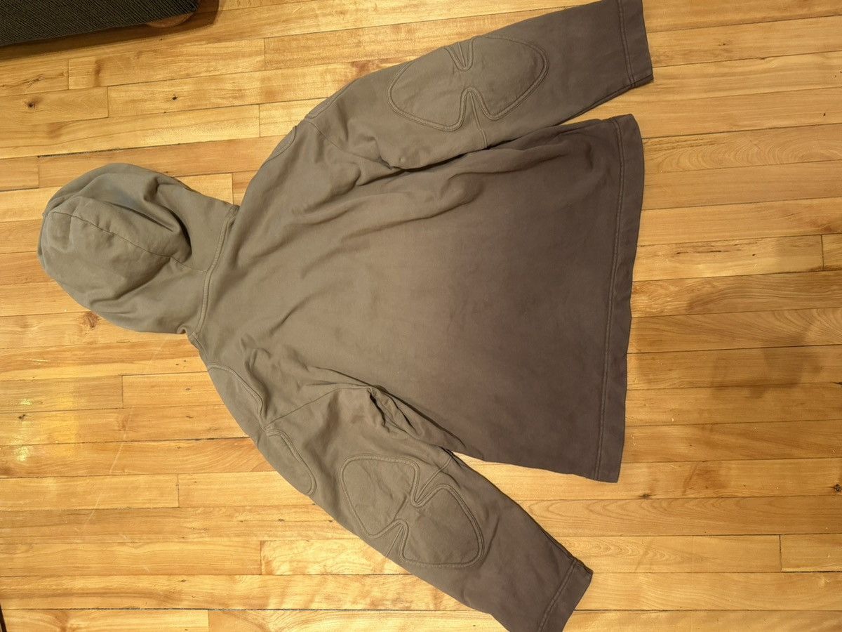 Dion Lee Dion Lee Brown & Taupe Padded Sunfade Hoodie Size US M / EU 48-50 / 2 - 2 Thumbnail