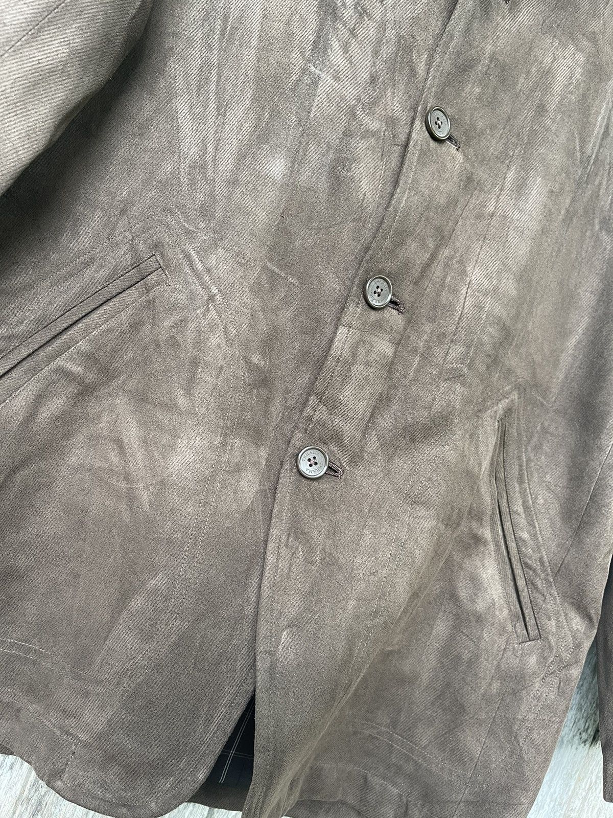 Designer Tehama by Clint Eastwood Brown Suede-Look Jacket – Size L Size US L / EU 52-54 / 3 - 3 Thumbnail