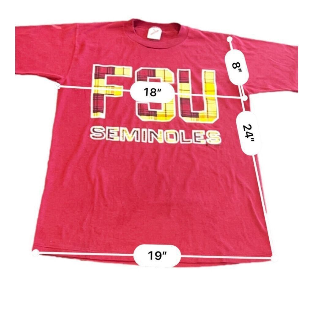 Jerzees JERZEES FSU Seminoles 90s vintage T-Shirt Large Size US L / EU 52-54 / 3 - 2 Thumbnail