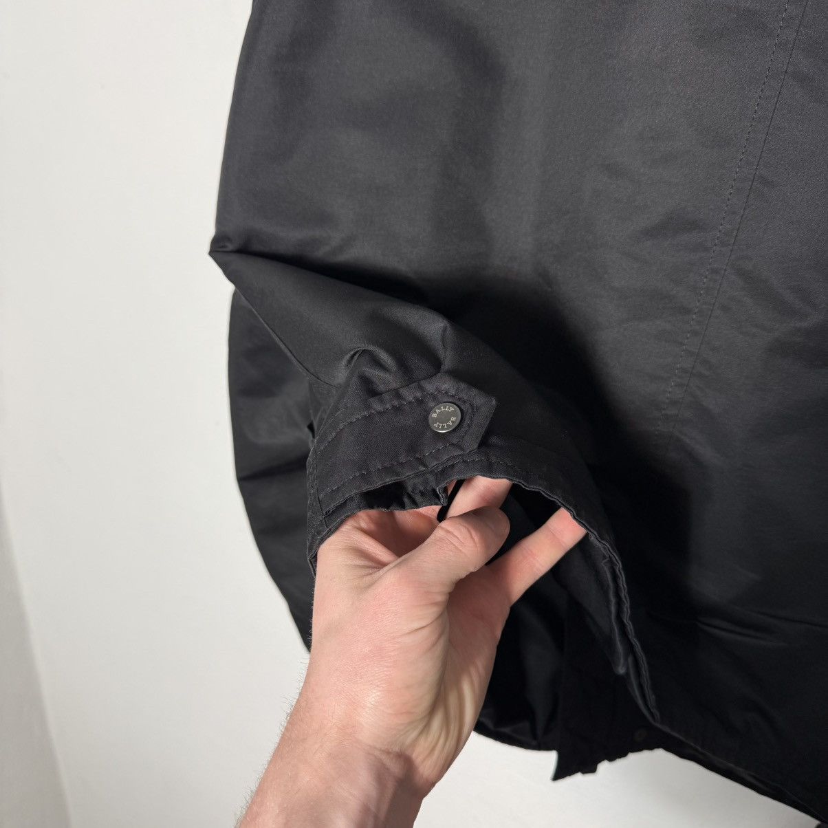 Bally Bally Vintage Mens Black Bomber Size US M / EU 48-50 / 2 - 20 Thumbnail