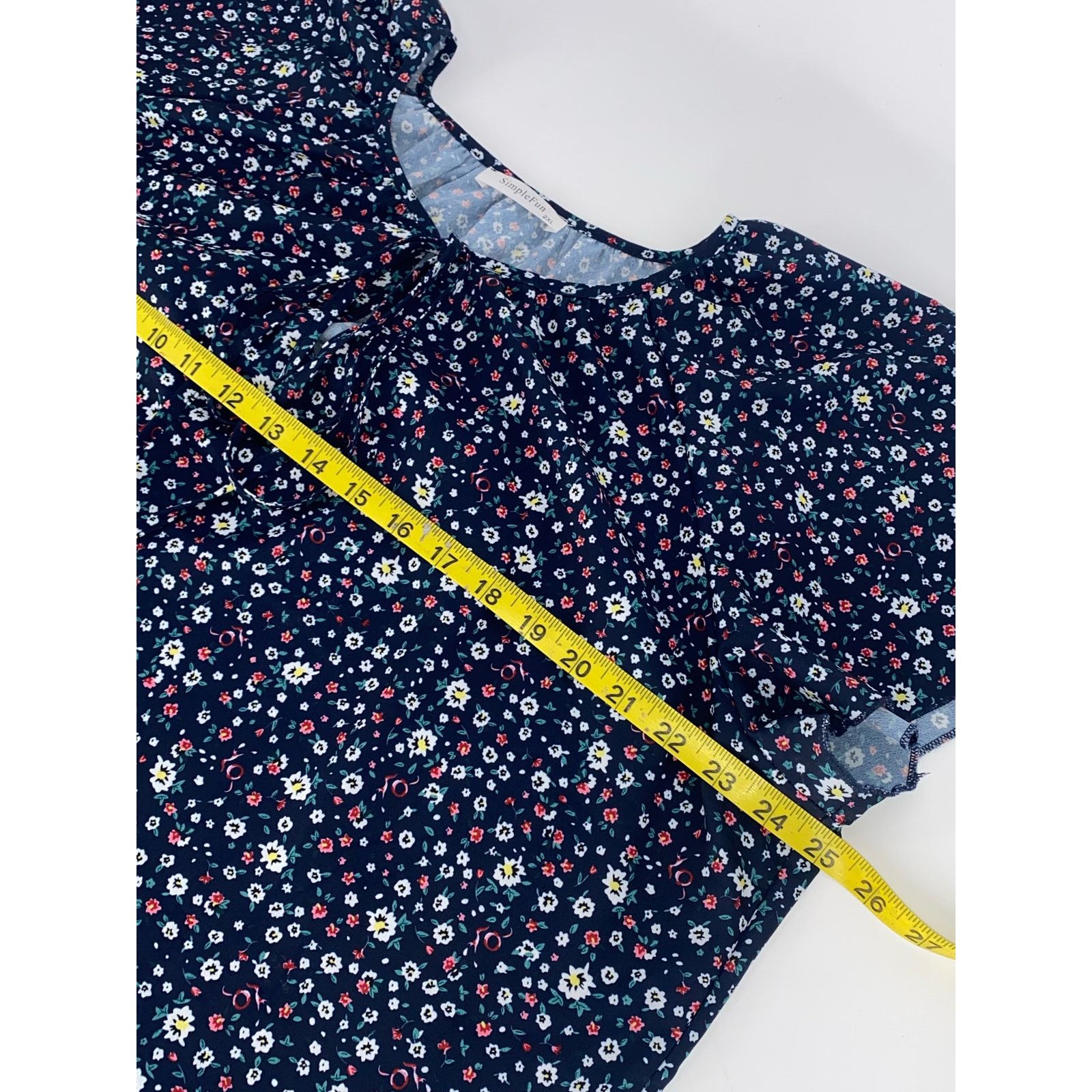 SIMPLE PROJECT Simple Fun Womens Blouse 2XL Size XXL / US 16-18 / IT 52-54 - 5 Thumbnail