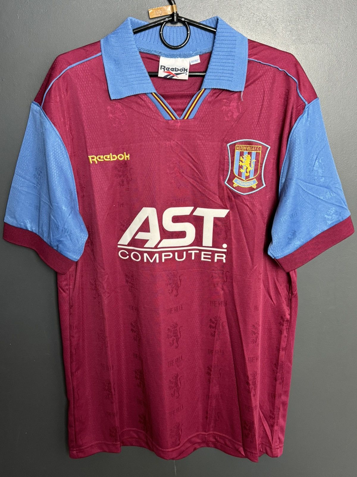 Reebok Aston Villa 95/97 Home Football Jersey Size US L / EU 52-54 / 3 - 1 Thumbnail