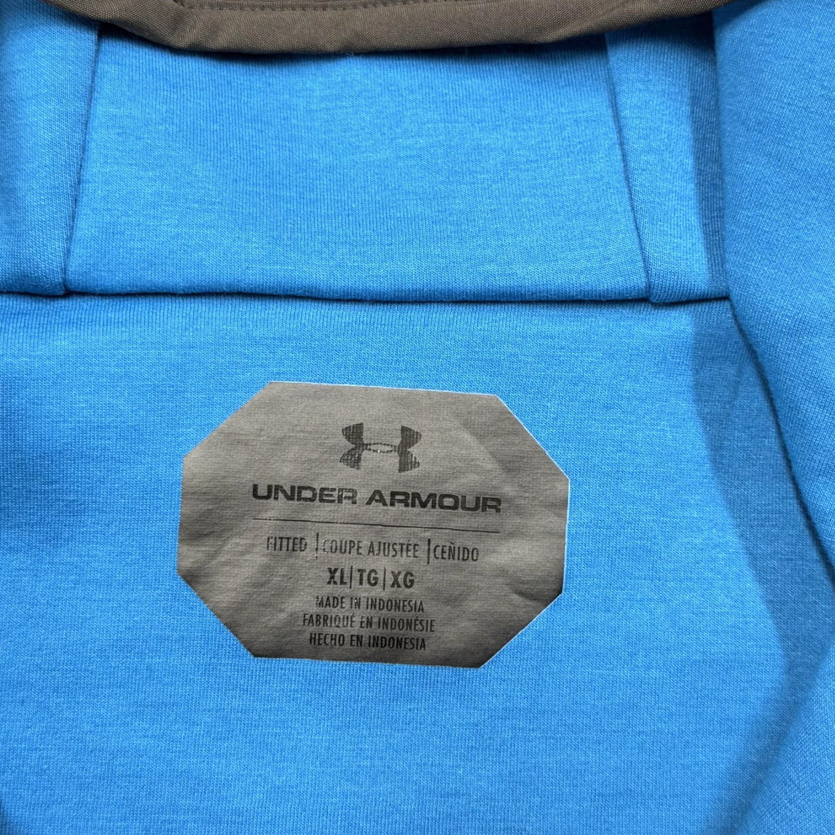 Under Armour Under Armour Hoodie Mens XL Blue Full Zip Athletic Jacket Sweatshirt Size US XL / EU 56 / 4 - 2 Thumbnail