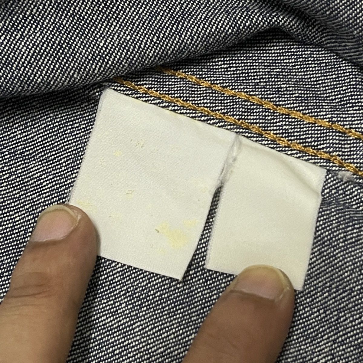 Ralph Lauren Vintage 90s Ralph Lauren Boxy Cropped Trucker Denim Jacket Size M / US 6-8 / IT 42-44 - 18 Thumbnail