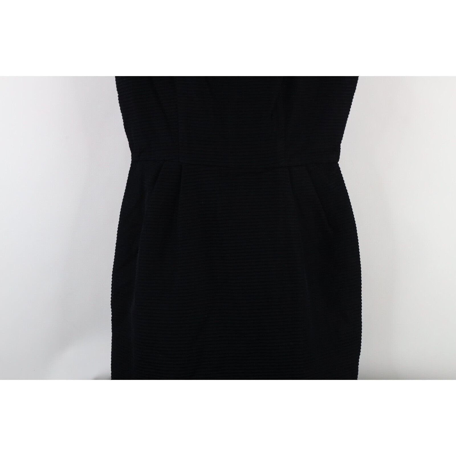 Vintage Vintage 50s 60s Rockabilly ]Distressed Satin Trim Dress Size M / US 6-8 / IT 42-44 - 3 Thumbnail