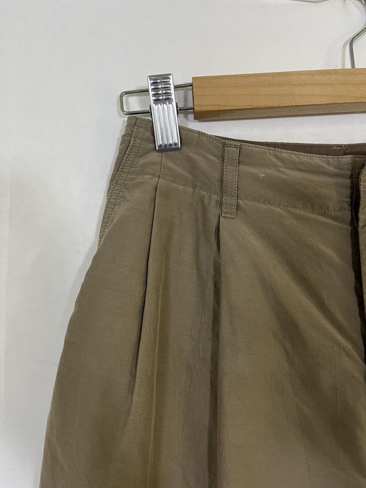 Auralee AURALEE HIGH WAIST DOUBLE PLEATED WIDE LEG PANT Size 26" / US 2 / IT 38 - 2 Thumbnail