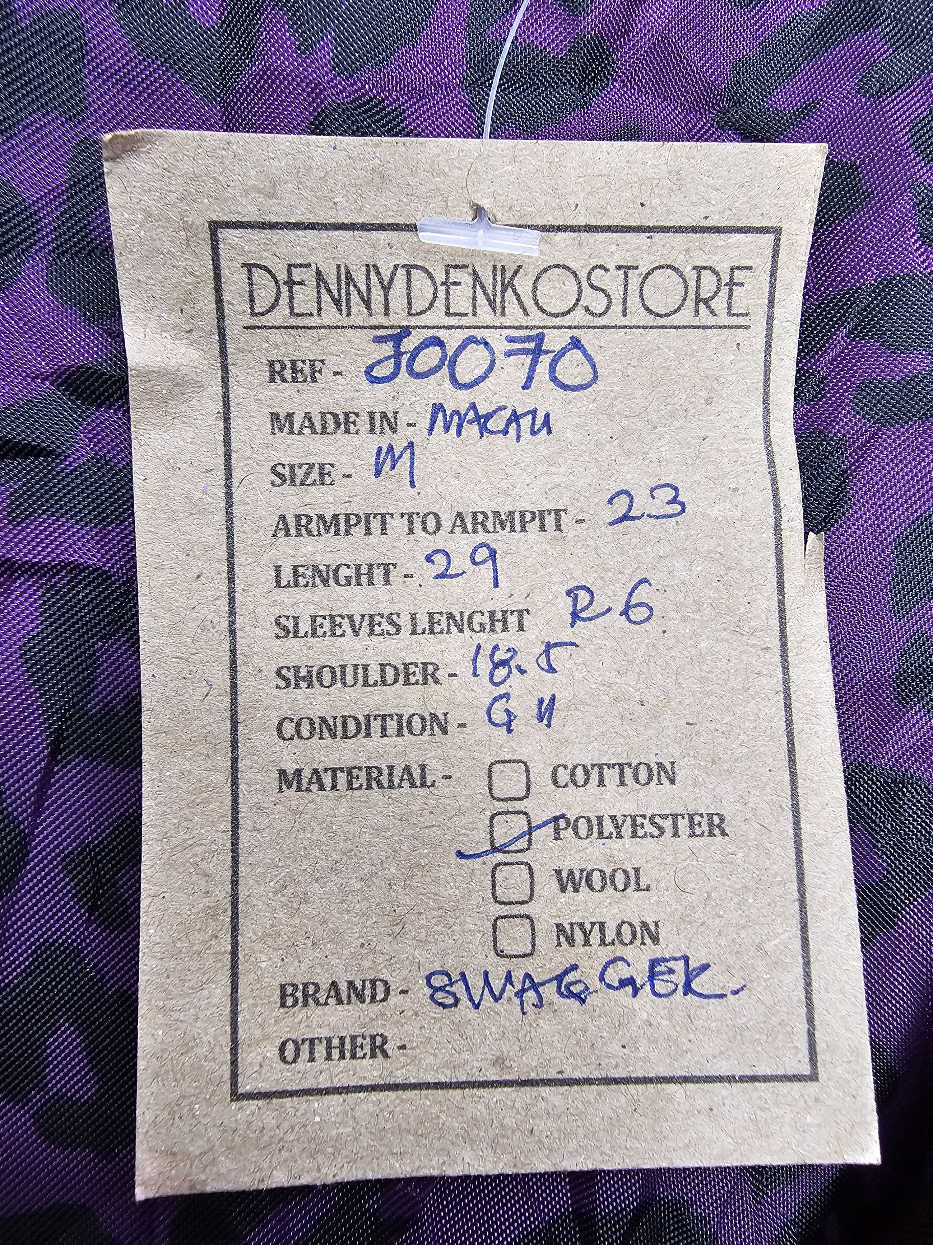Other SWAGGER Lipstick Multi Pocket Windbreaker Jacket J0070 Size US M / EU 48-50 / 2 - 15 Thumbnail
