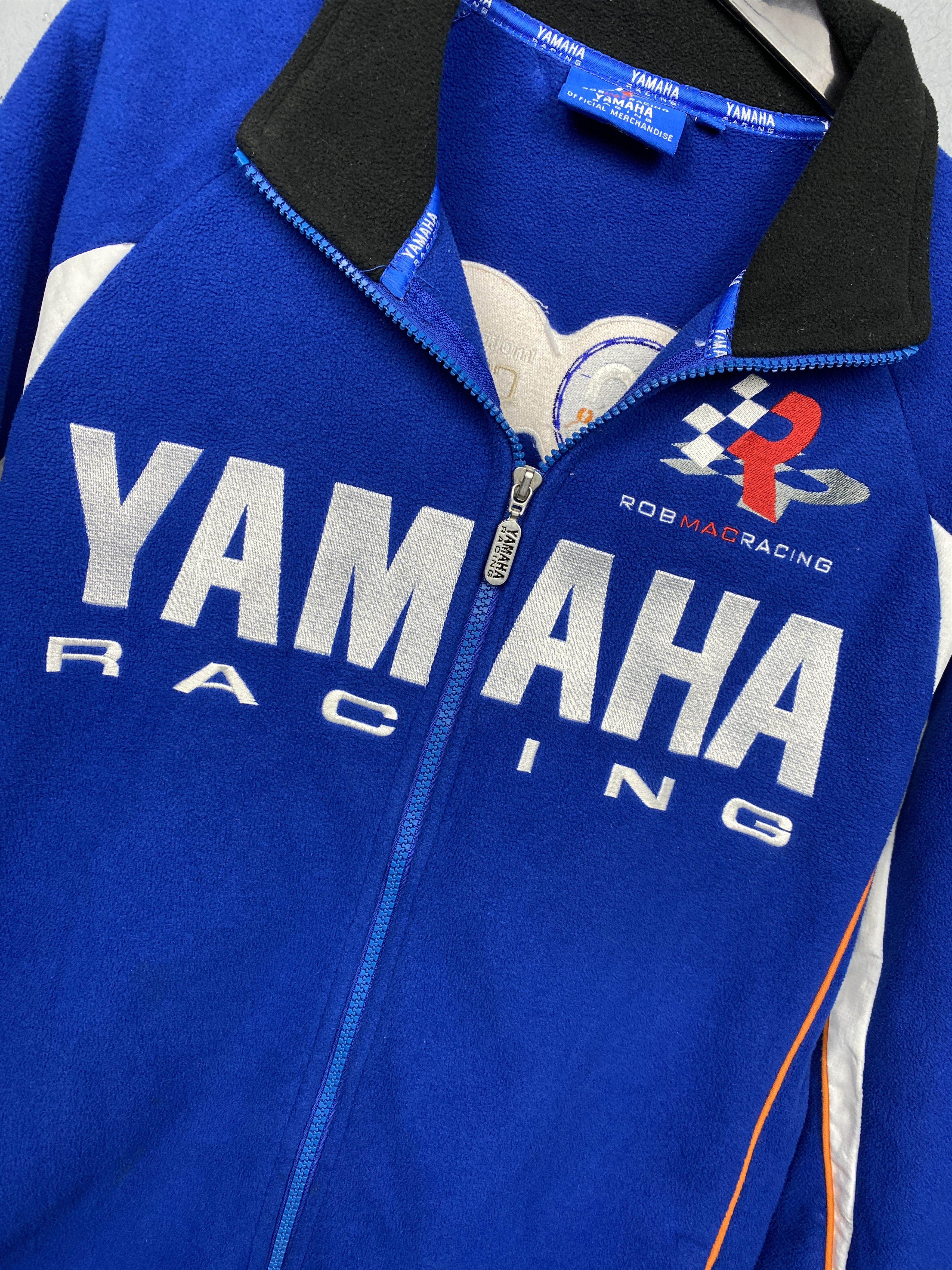 Yamaha Yamaha Racing Team Vintage Mens Fleece Jacket Size US S / EU 44-46 / 1 - 3 Thumbnail