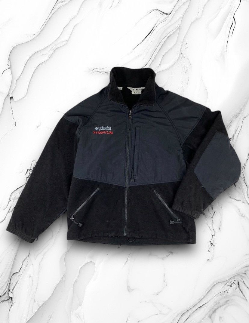 Columbia × Vintage 90s Vintage Columbia Titanium Nylon Fleece 