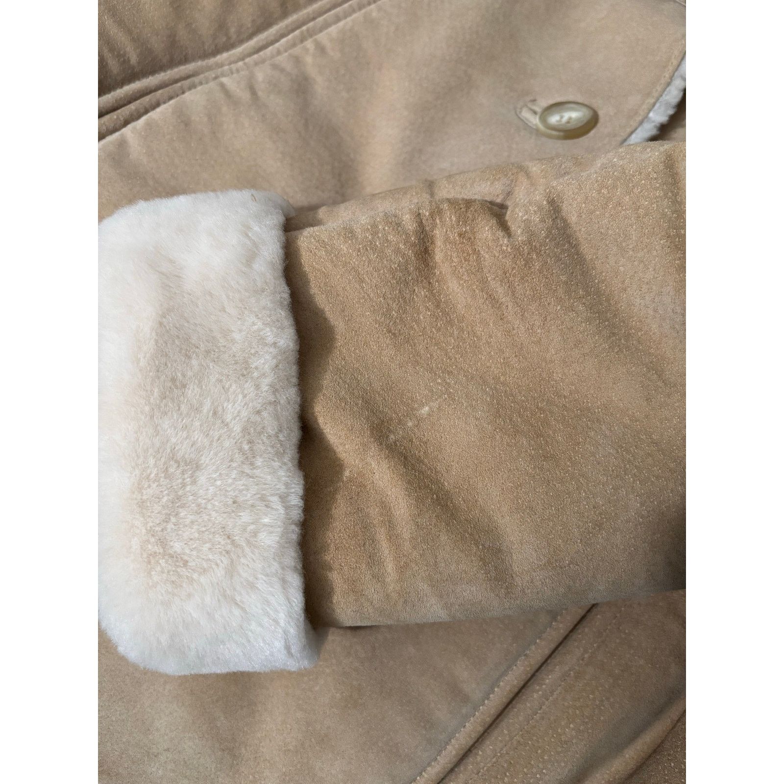 The Unbranded Brand WINLIT Genuine Leather Faux Fur Coat Size Medium Size M / US 6-8 / IT 42-44 - 9 Thumbnail