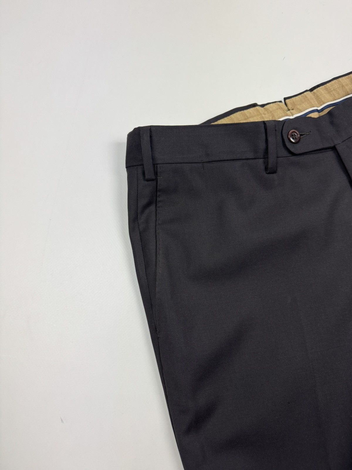 Ermenegildo Zegna Gritti by Ermenegildo Zegna Wool Classic Trousers Pants Size US 34 / EU 50 - 12 Thumbnail