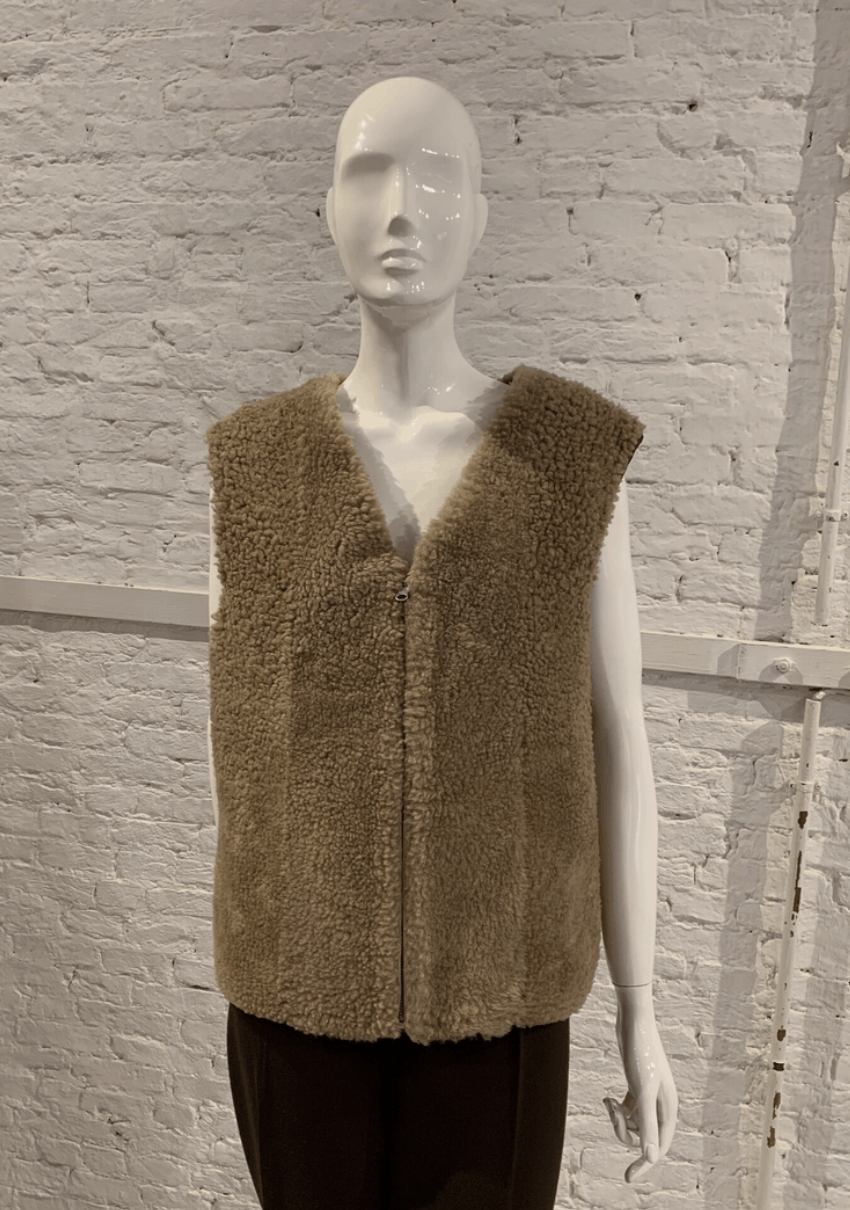 Maison Margiela Maison Martin Margiela A/W 2011 Sheepskin Gilet Showpiece Size US M / EU 48-50 / 2 - 9 Thumbnail