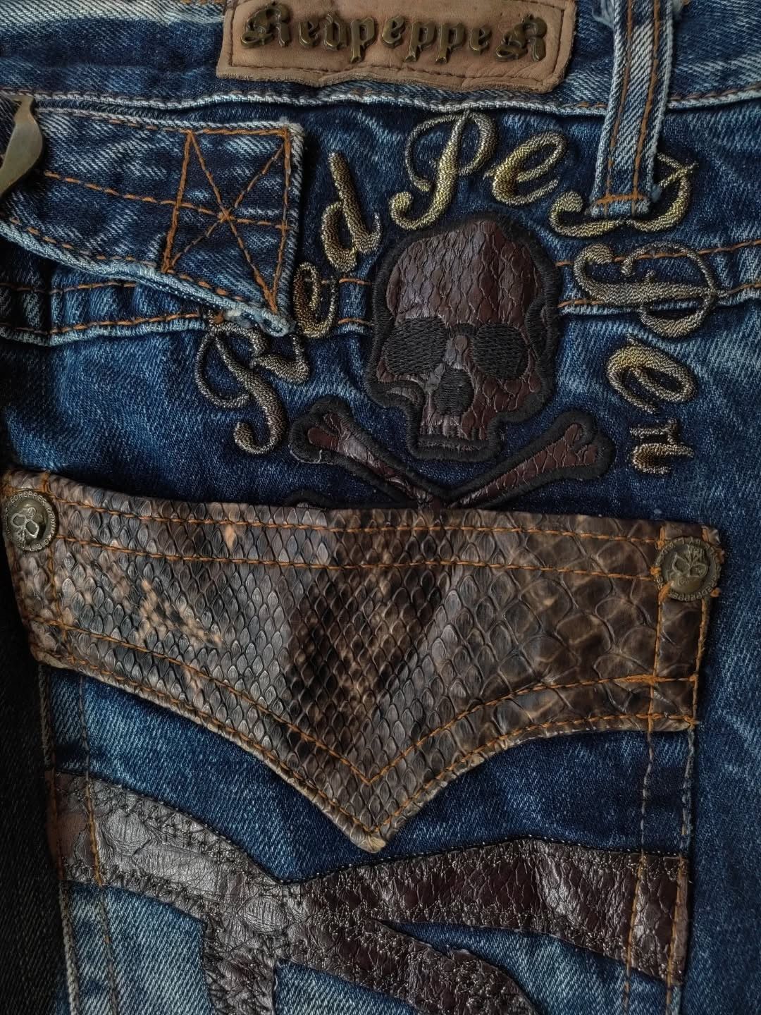 Japanese Brand Redpepper vintage denim Size US 35 - 9 Thumbnail