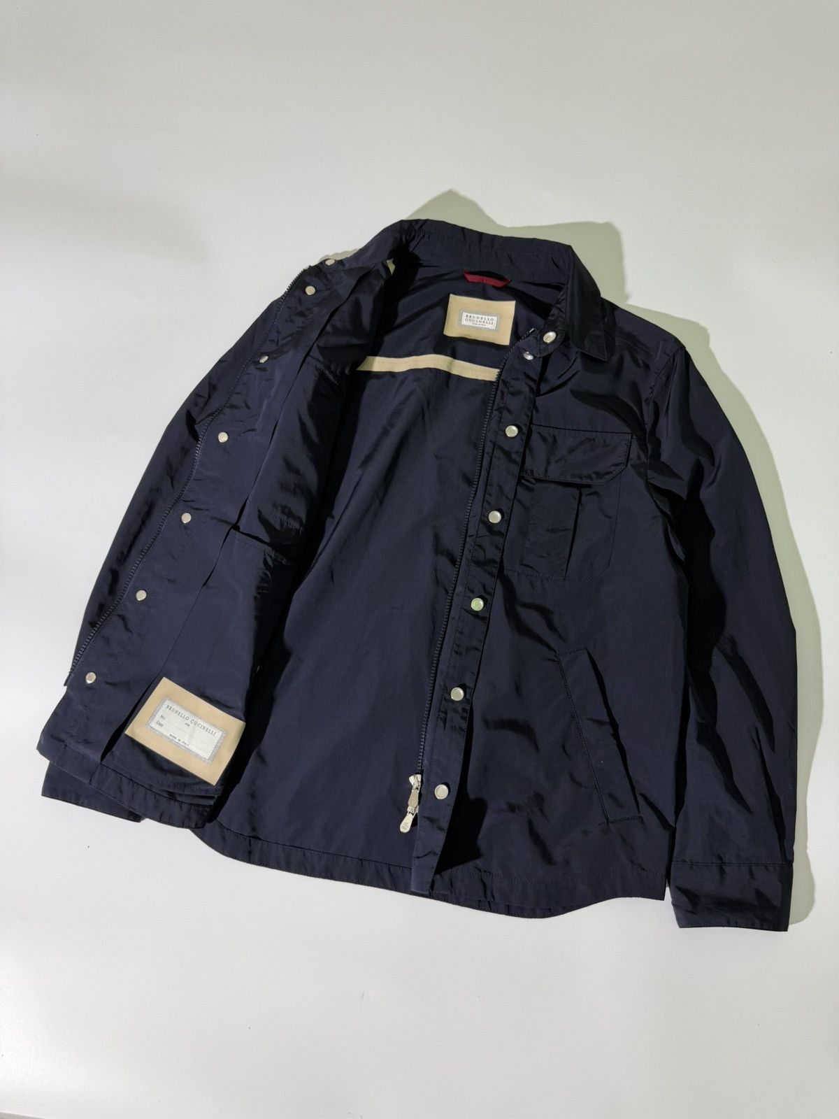 Brunello Cucinelli Brunello Cucinelli - Lightweight Shirt Jacket Size US M / EU 48-50 / 2 - 7 Thumbnail