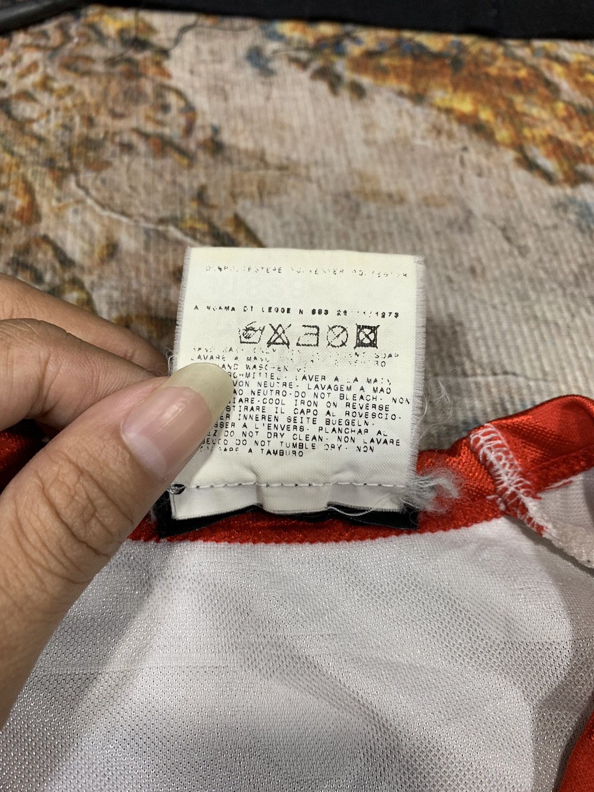 Versace Vintage Versace Jeans Fear No One Monogram Size US S / EU 44-46 / 1 - 5 Thumbnail