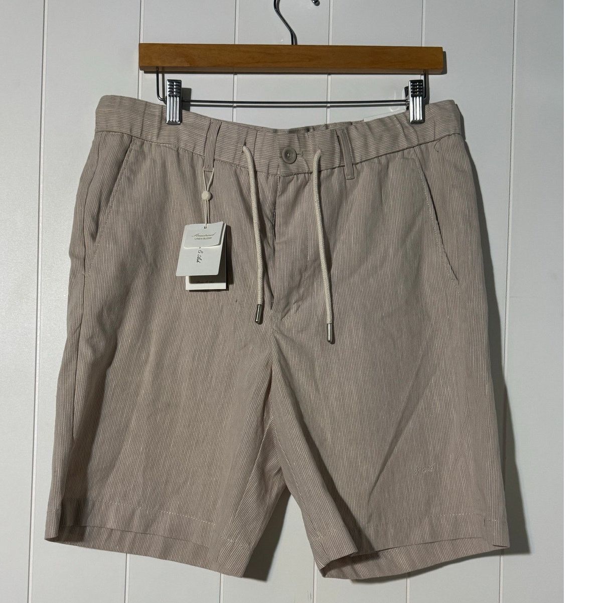 Other Porter & Ash Men’s Linen Blend New Drawstring Shorts Large Size US 34 / EU 50 - 1 Thumbnail