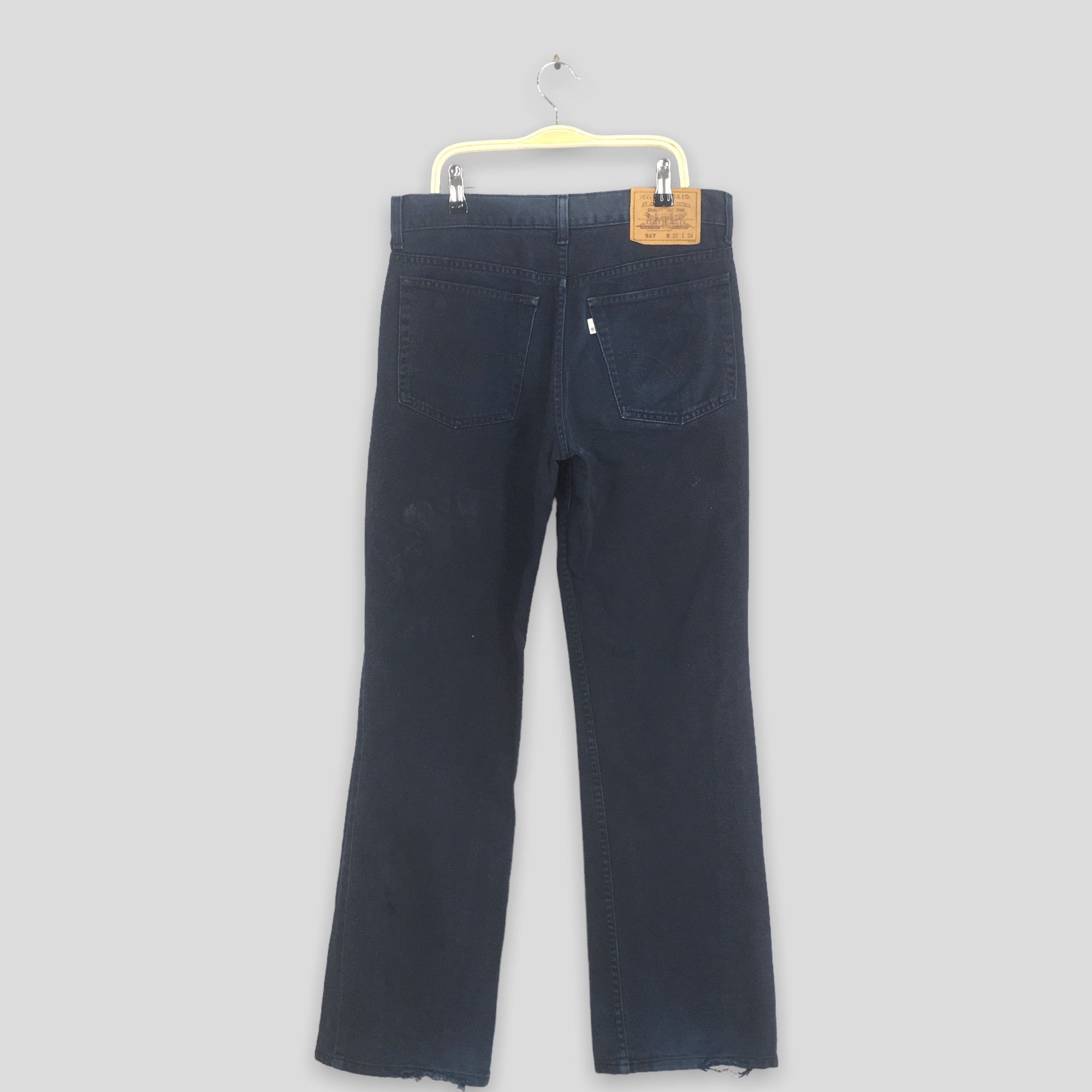 Levi's Size 31x30 Vintage 90s Levi's 517 Flared Jeans S2006 Size US 31 - 9 Thumbnail