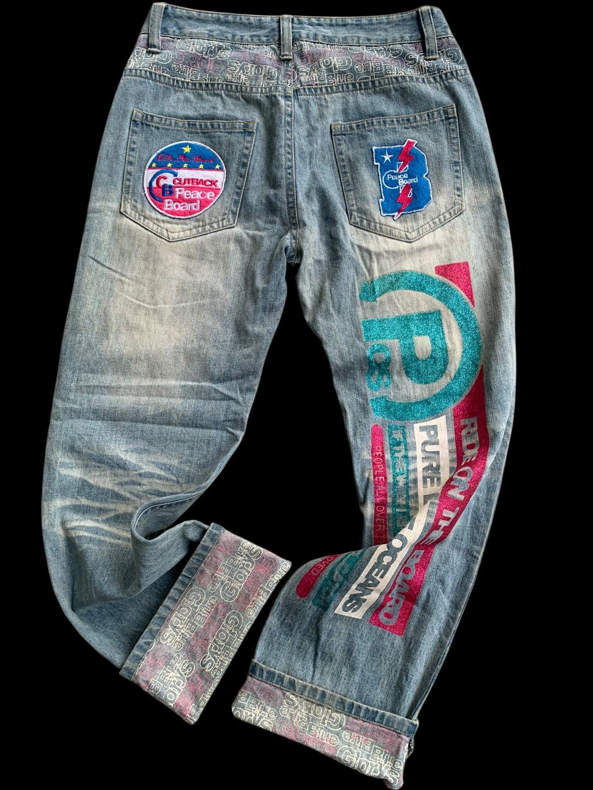 Hysteric Glamour Vintage Clone Devgru surf Sick Printed Denim Size US 34 / EU 50 - 15 Thumbnail