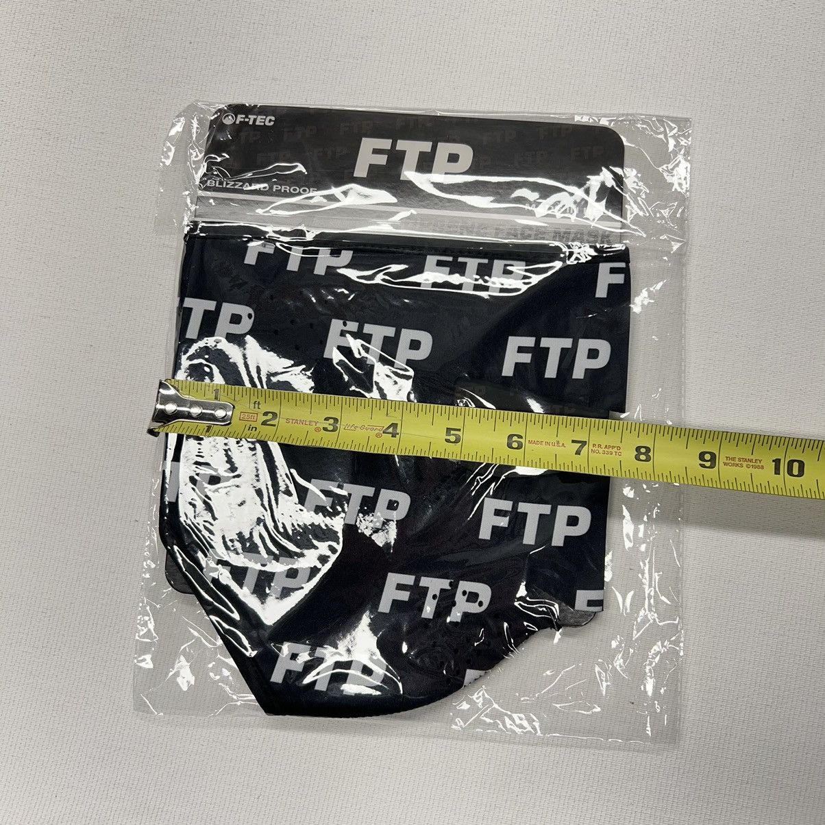 Fuck The Population NEW FTP Mask Neoprene Logo All Over Black Ski Face F-Tec Size ONE SIZE - 7 Thumbnail
