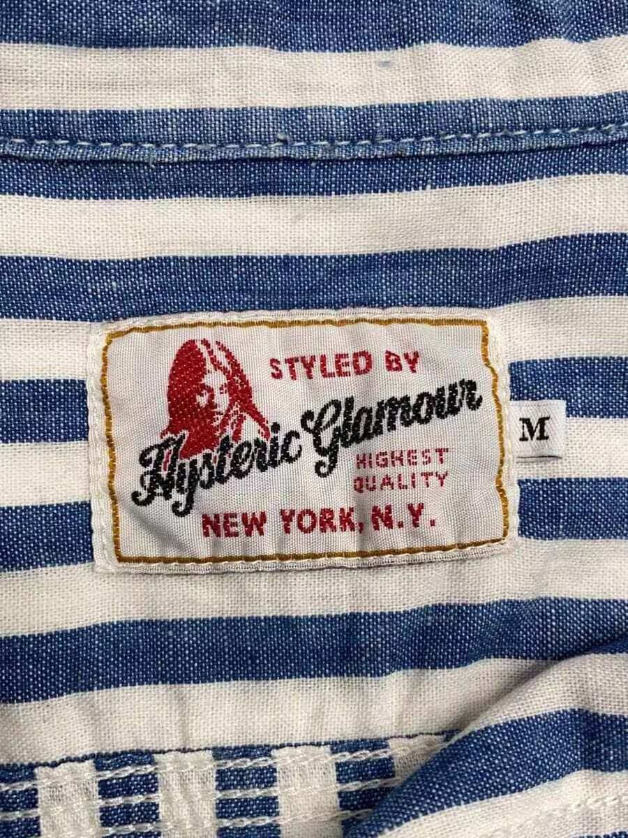 Hysteric Glamour Hysteric Logo Striped Button Shirt Size US M / EU 48-50 / 2 - 4 Thumbnail