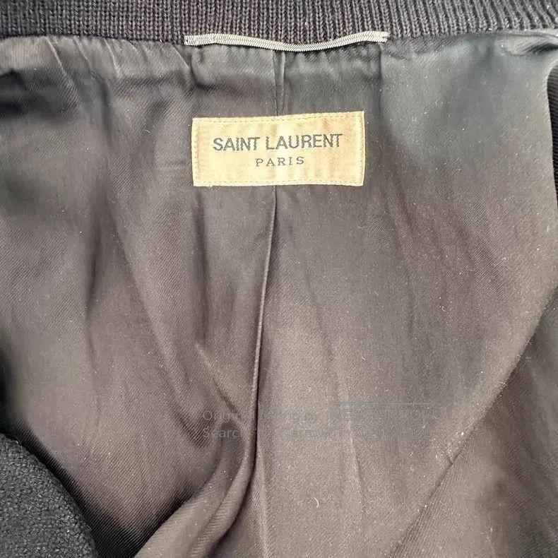 Saint Laurent Paris Saint Laurent Paris Original Baseball Jacket Size US M / EU 48-50 / 2 - 7 Thumbnail