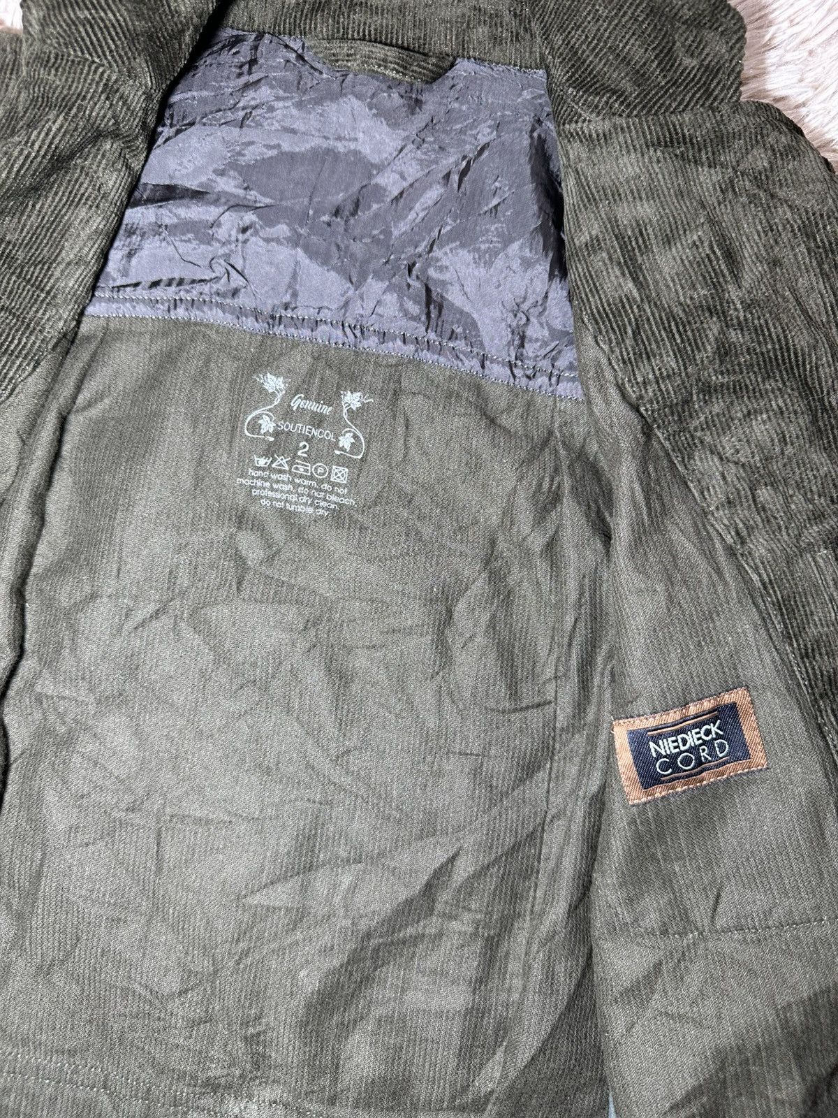 Japanese Brand NIEDIECK Cord Corduroy jacket Size M / US 6-8 / IT 42-44 - 7 Thumbnail