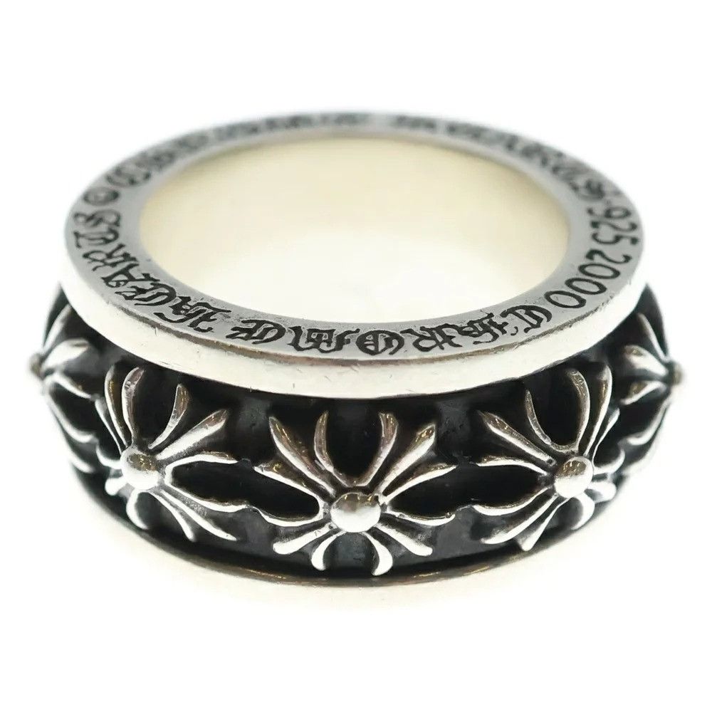 Chrome Hearts RARE! OFFER OK 🔥 9.5 CHROME HEARTS RING SPINNER CH X Size ONE SIZE - 1 Thumbnail