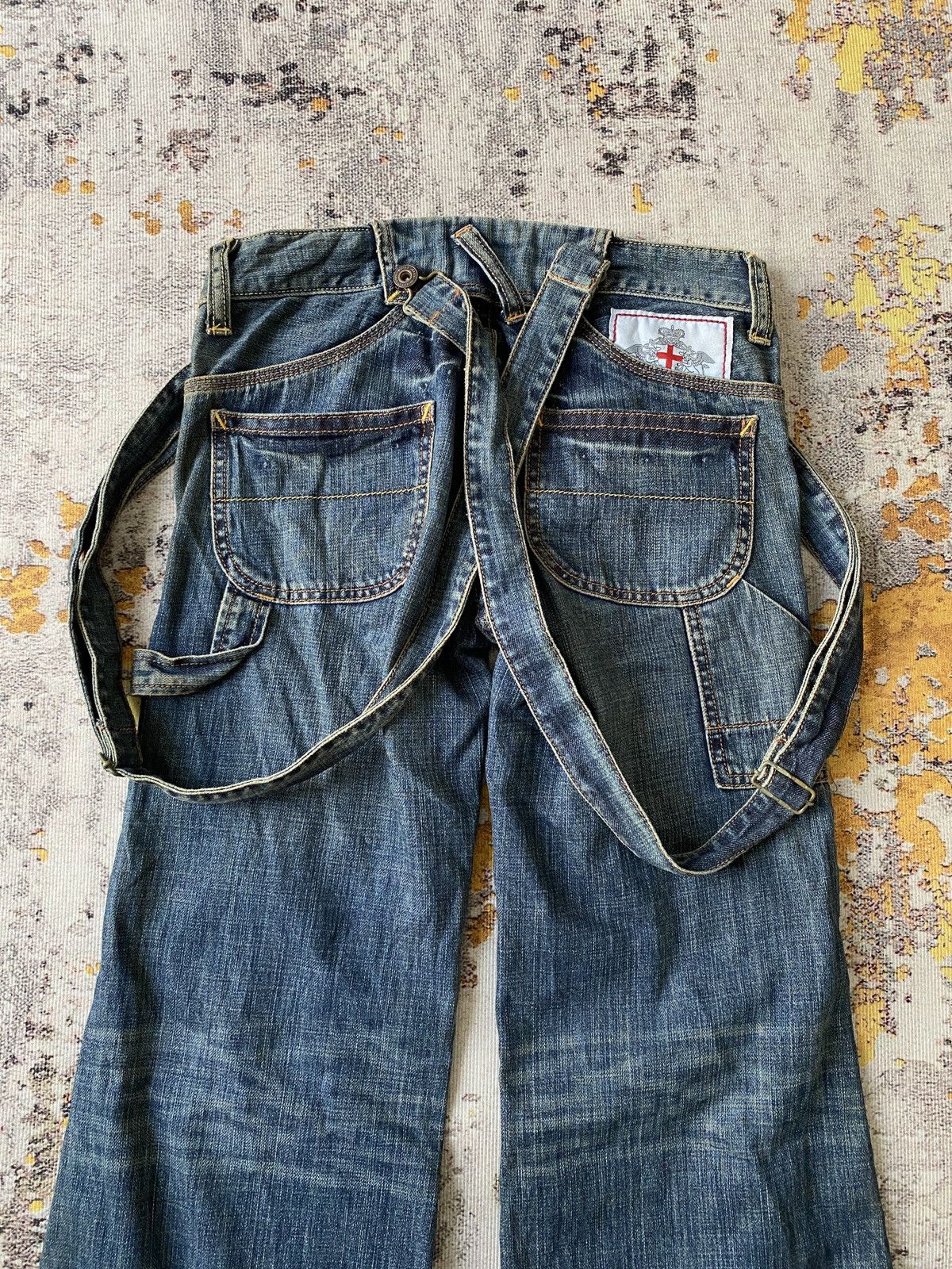 Japanese Brand Genose Japan Flare Jeans Size US 28 / EU 44 - 6 Thumbnail